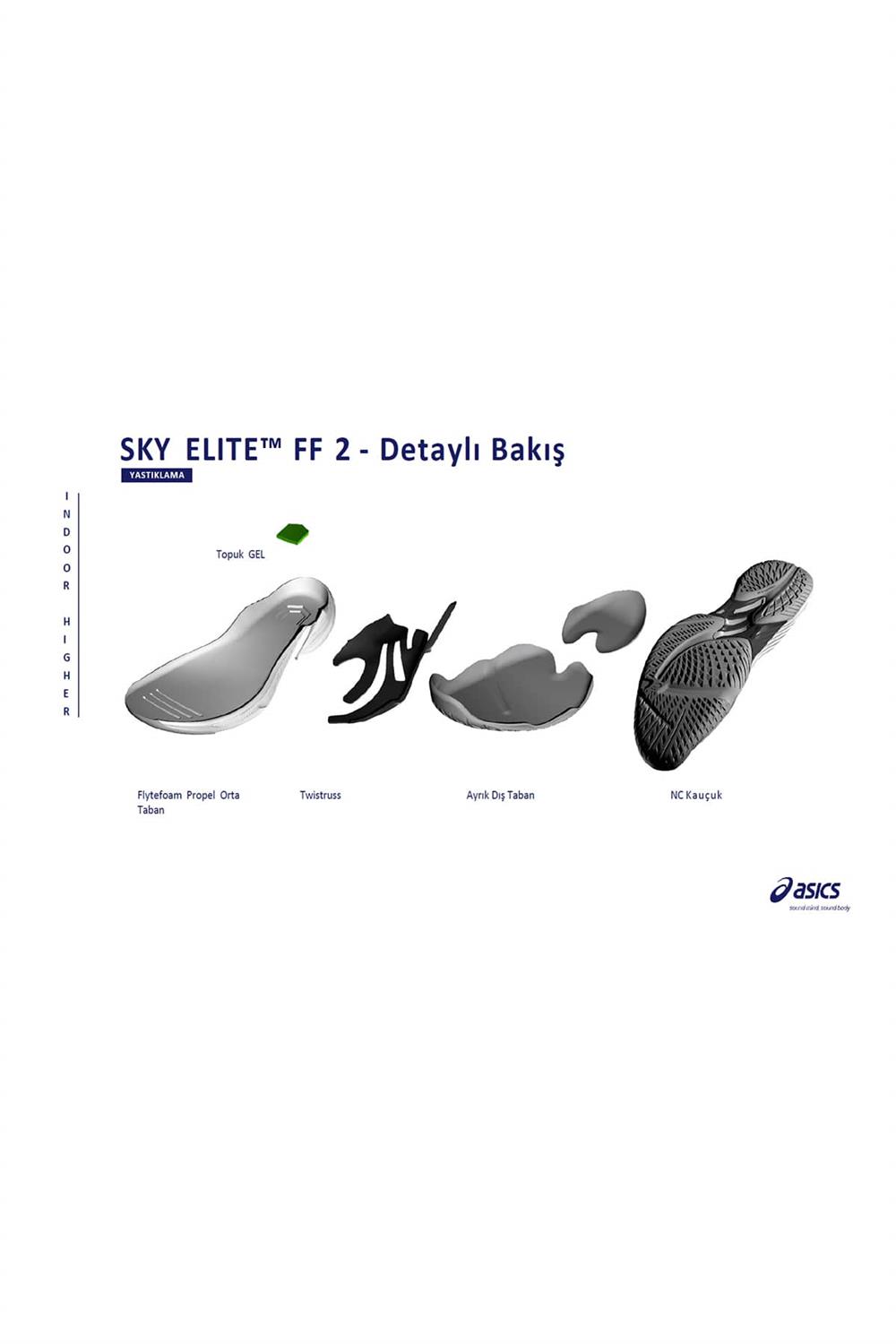Asics Sky Elıte Ff Mt 2 Kadın Voleybol Ayakkabısı 1052A054-402