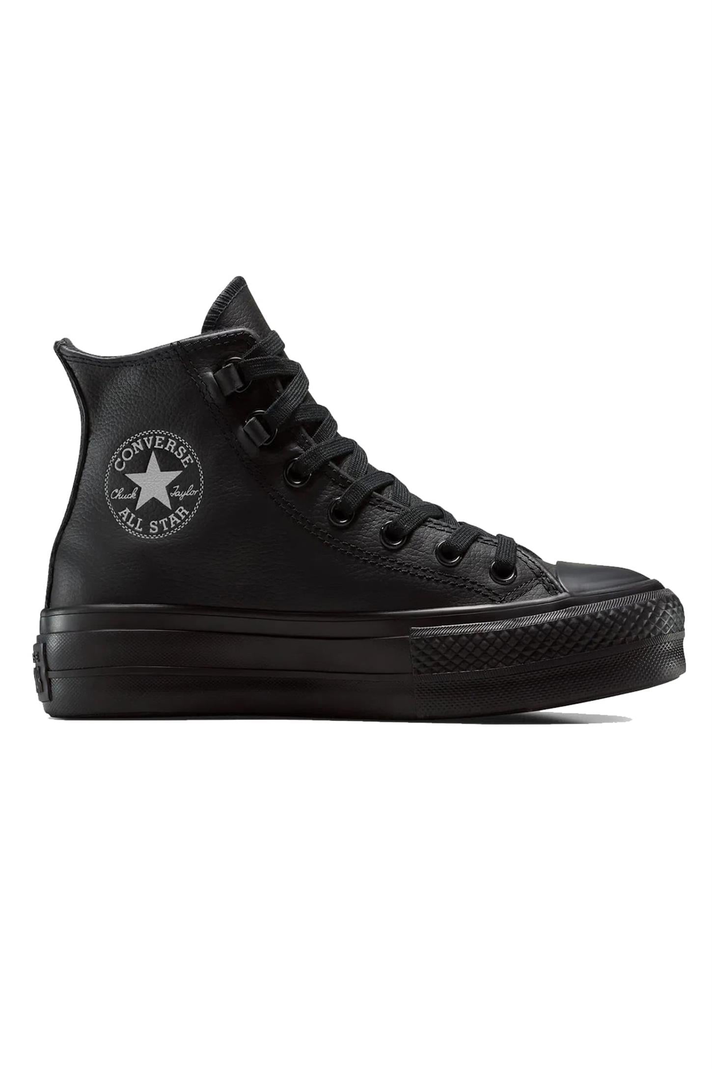 Conversechuck Taylor All Star Lıft Platform Leatherkadın Günlük Ayakkabıa12969C