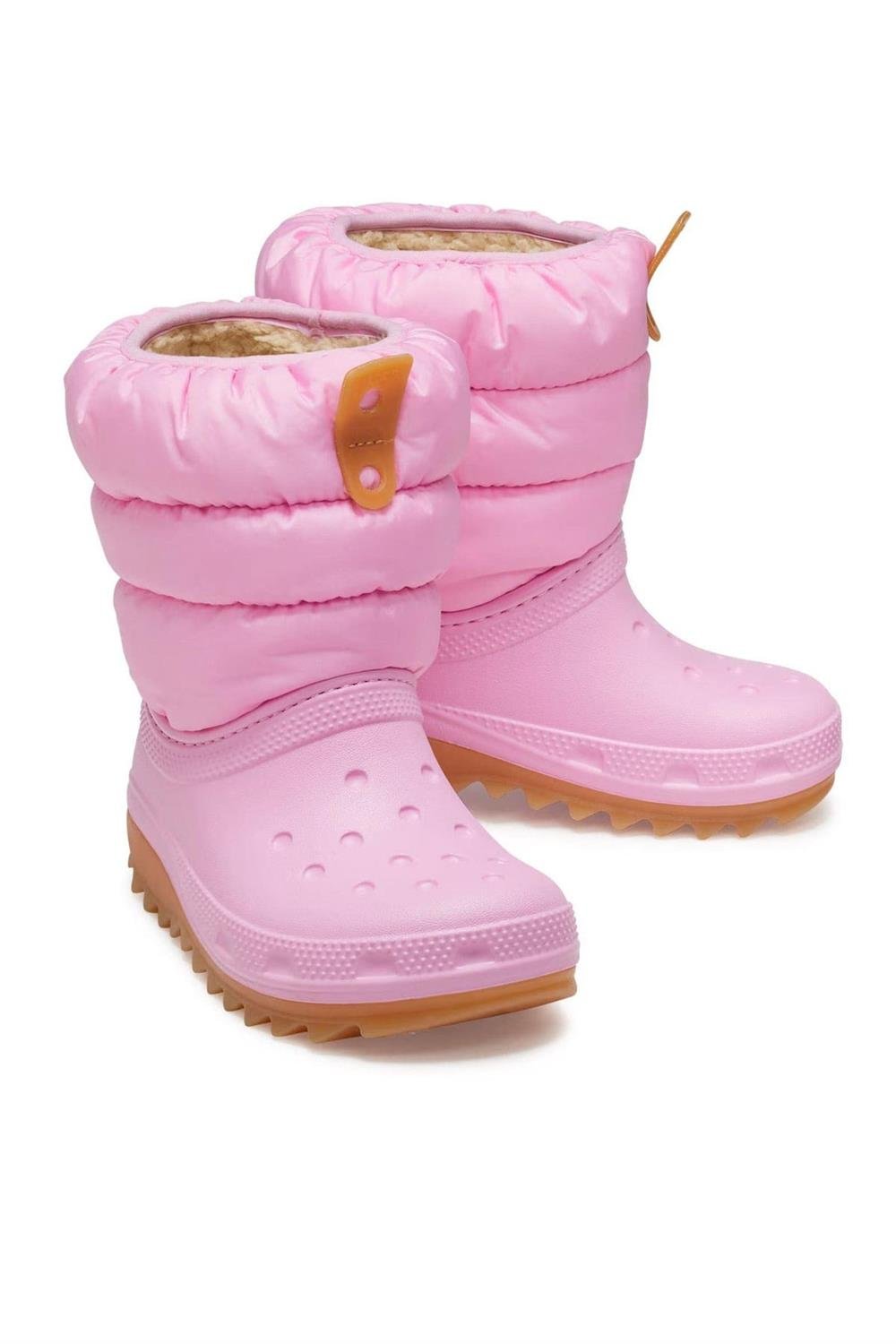 Crocs Classic Neo Puff Boot T Çocuk Günlük Terlik 207683-6Xq