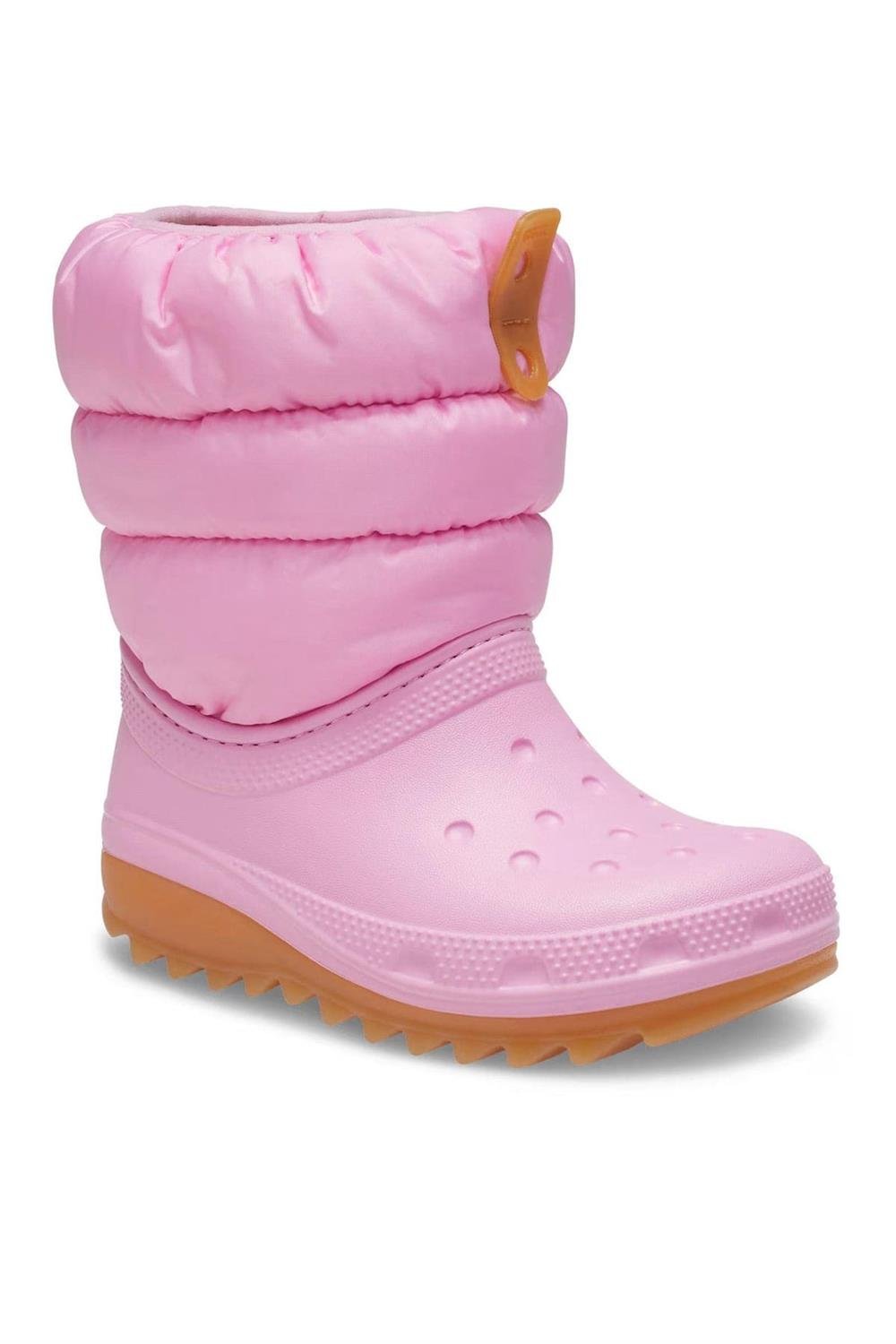 Crocs Classic Neo Puff Boot T Çocuk Günlük Terlik 207683-6Xq