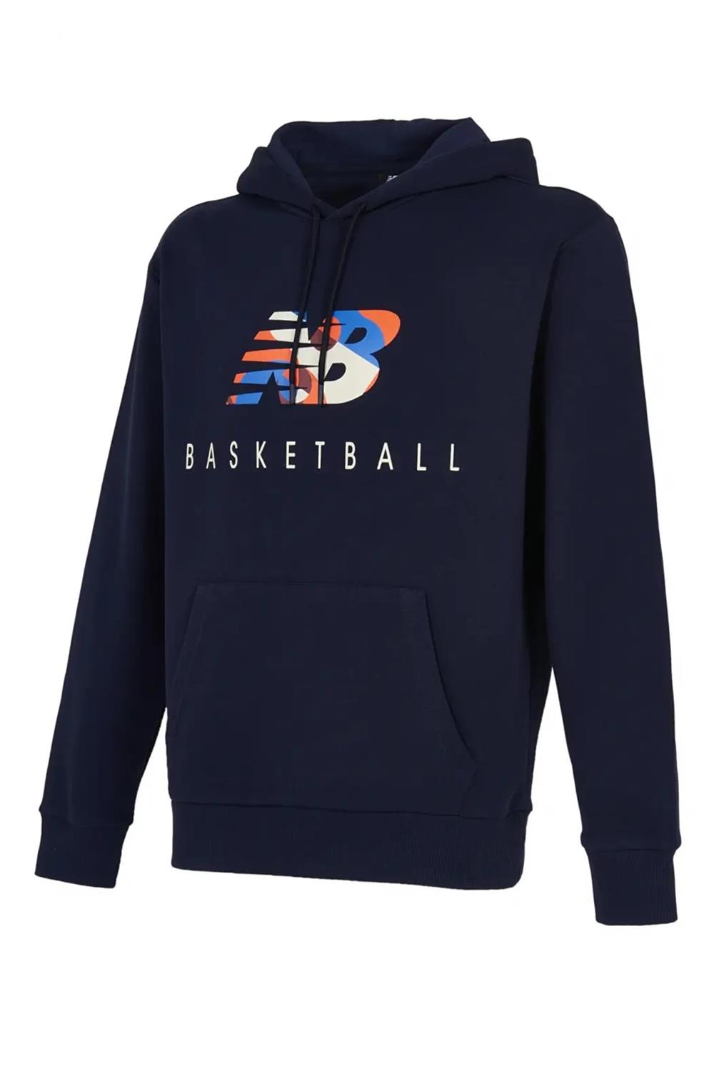 New Balance Erkek Kapüşonlu Sweatshirt Mnh1361-Avı