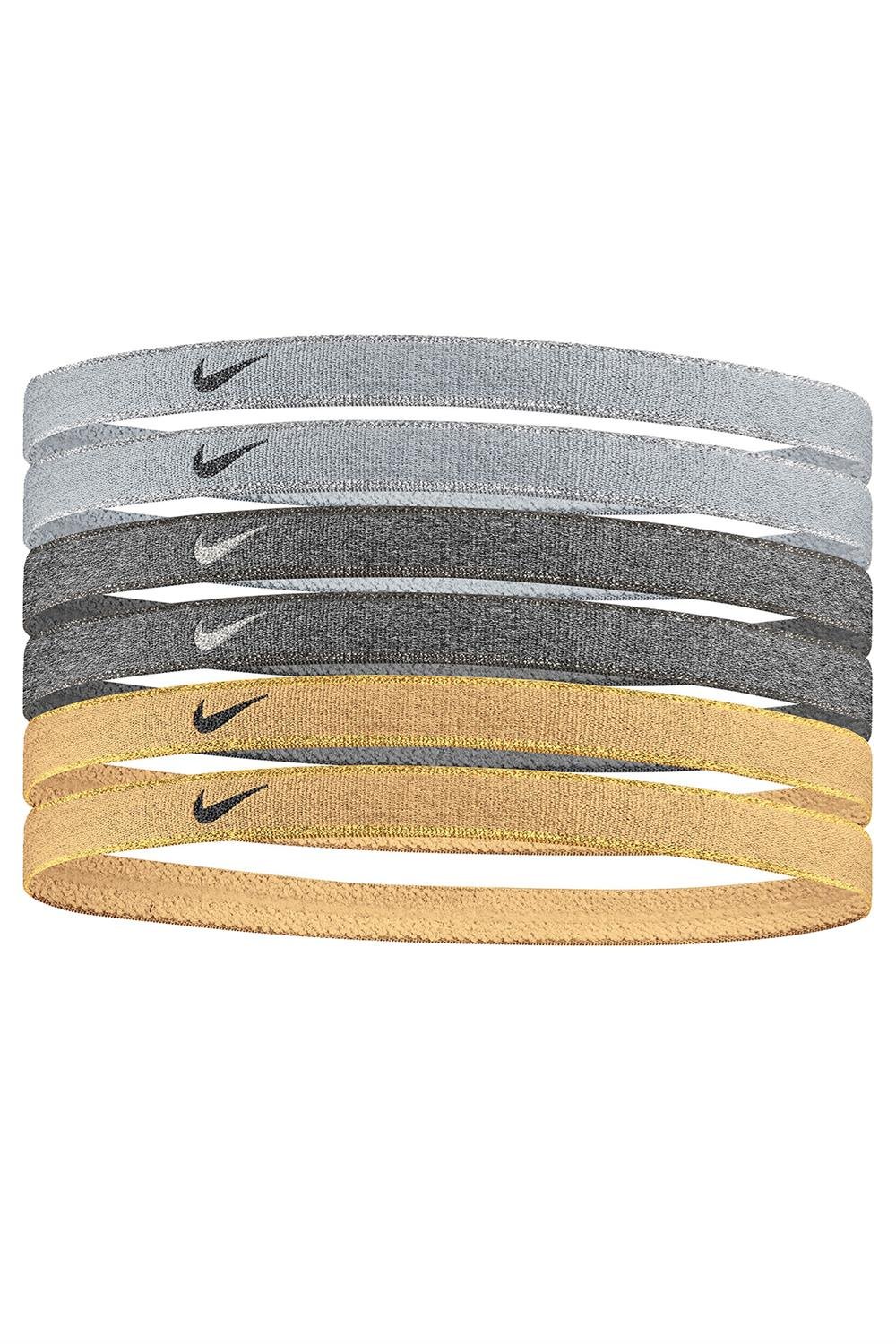 Nike Swoosh Sport Headbands Metallıc 6'lı Saç Bandı N.100.2008.097.OS