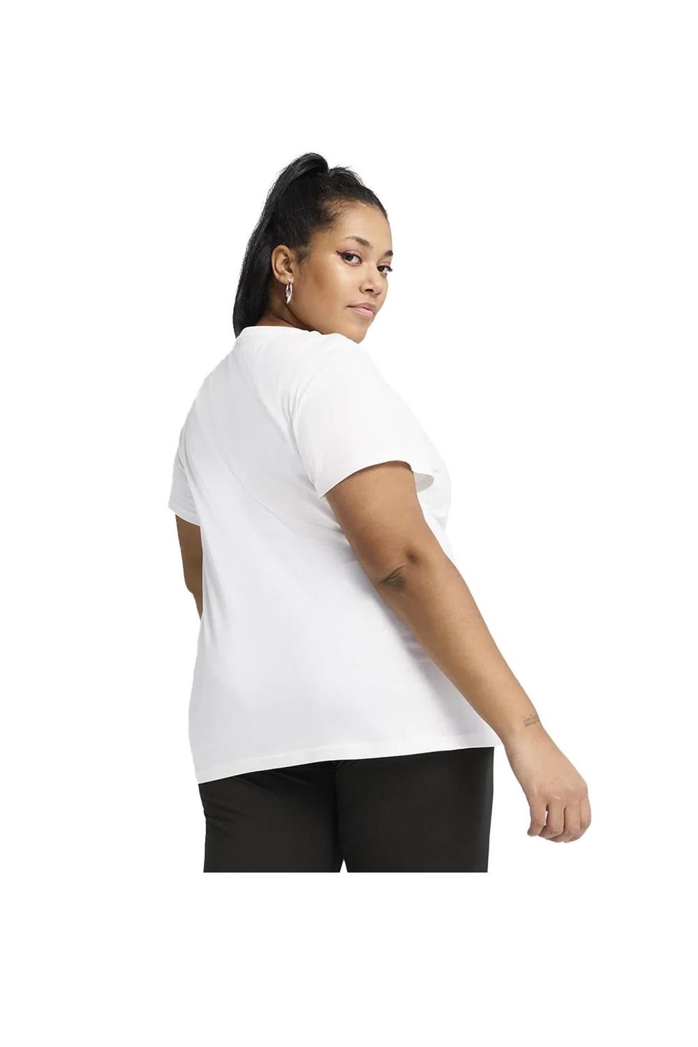 Puma Ess No. 1 Logo Tee Kadın Kısa Kollu Tişört 68237002