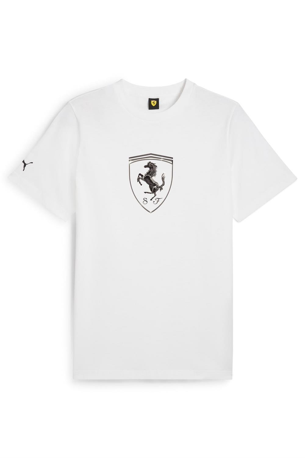 Puma Ferrari Race Tl Big Shield T Erkek Kısa Kollu Tişört 63018904
