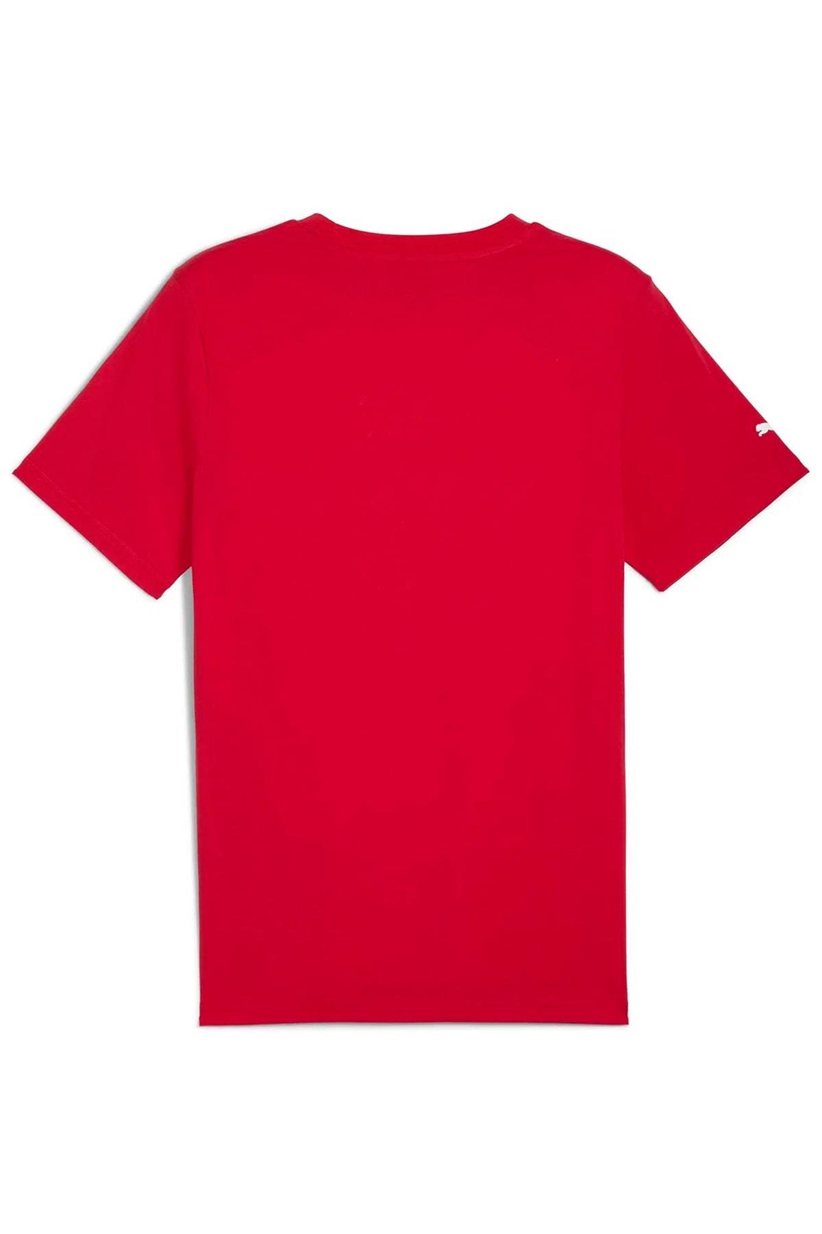 Puma Ferrari Race Tl Big Shield T Erkek Kısa Kollu Tişört 63018902