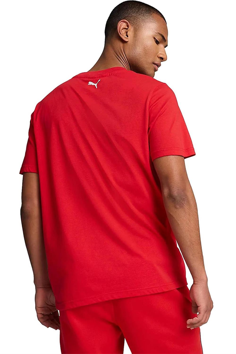 Puma Ferrari Race Tonal Shield T Erkek Tişört 62705702