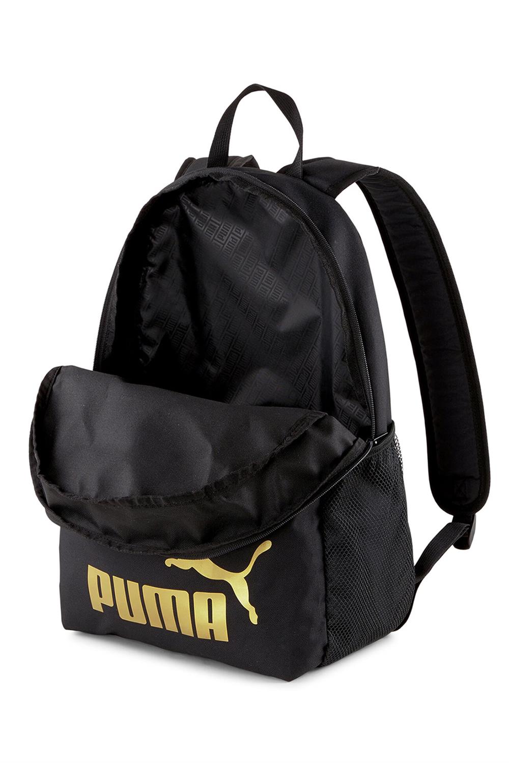 Puma Phase Backpack Puma Black-Golden Lo Sırt Çantası 07548749