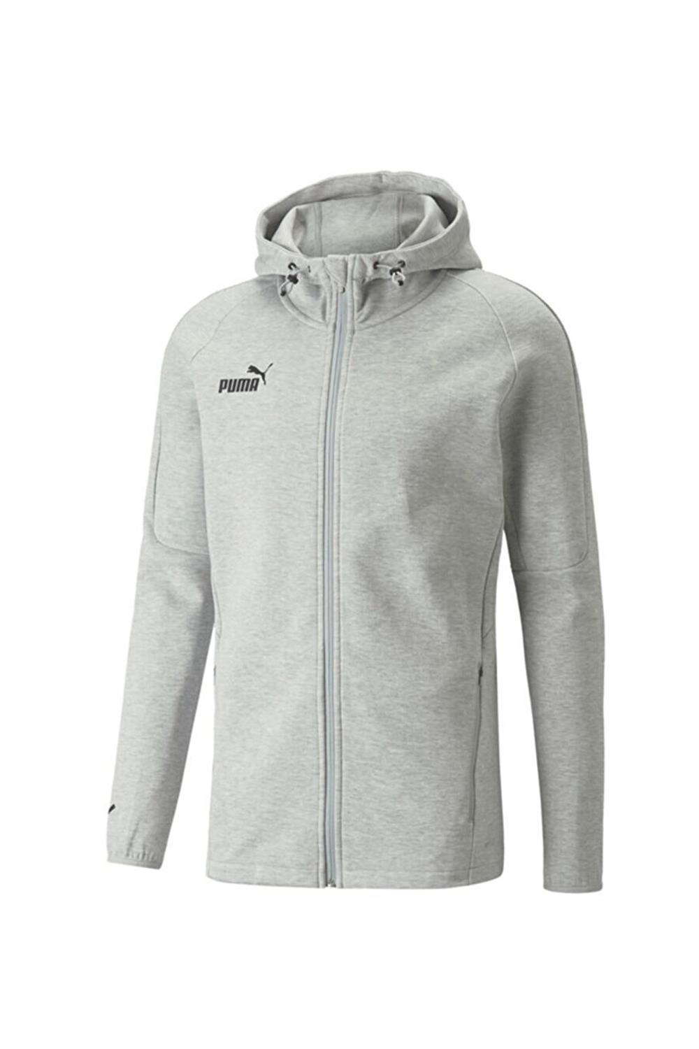 Puma Teamfınal Casuals Hooded Jkt Erkek Eşofman Üstü 65738333