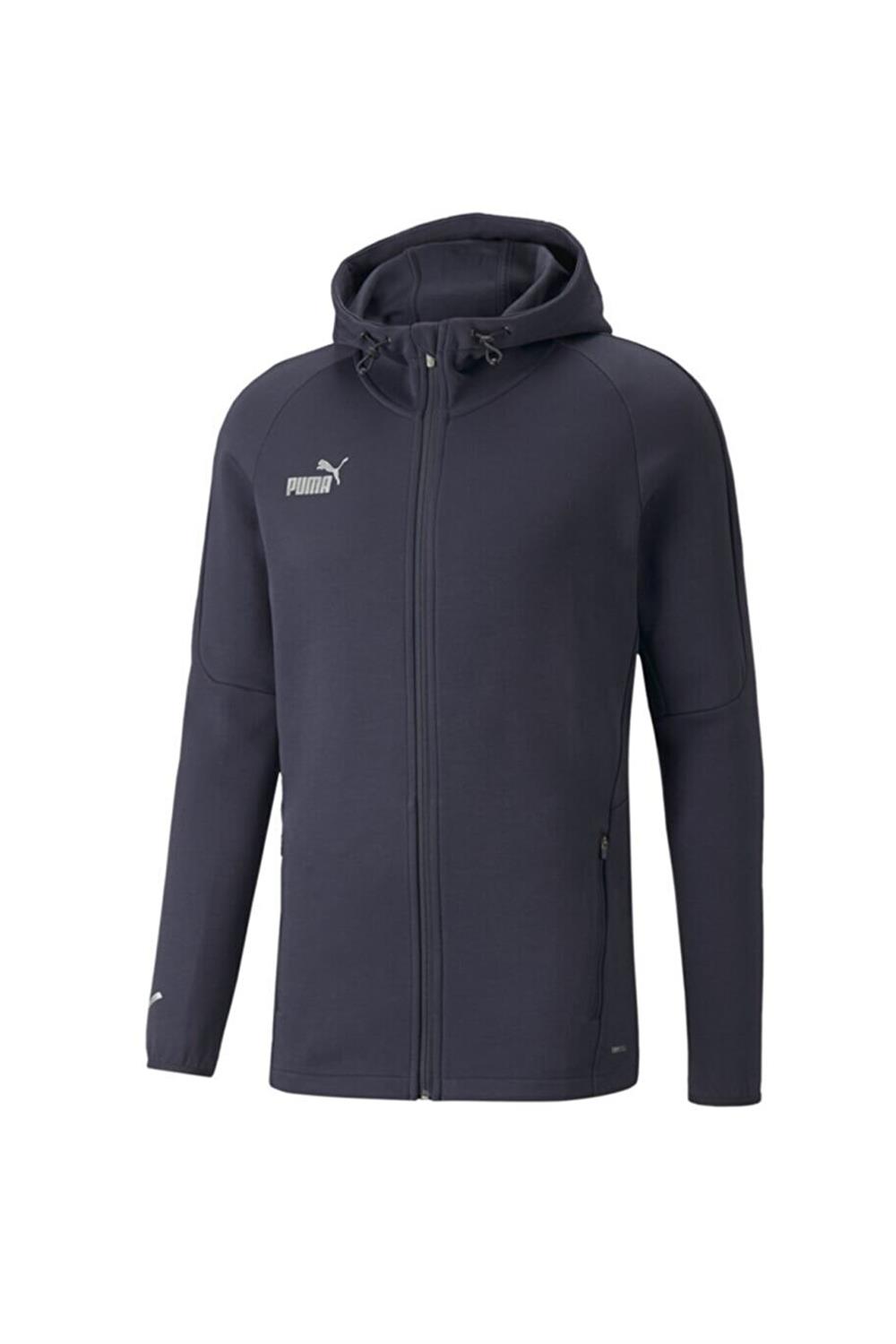 Puma Teamfınal Casuals Hooded Jkt Erkek Eşofman Üstü 65738306