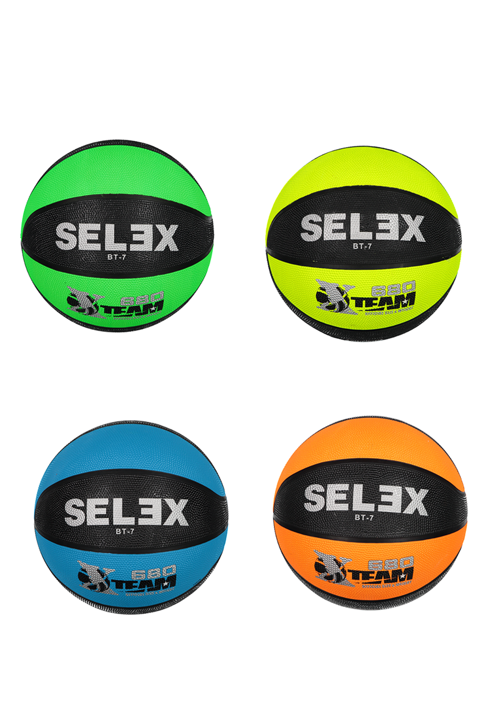 Selex Basketbol Topu BT-7 NEON