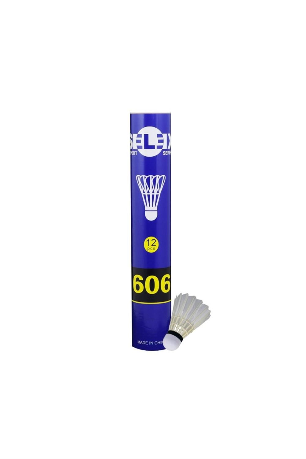 Selex Kaz Tüyü Badminton Topu  12 li 606