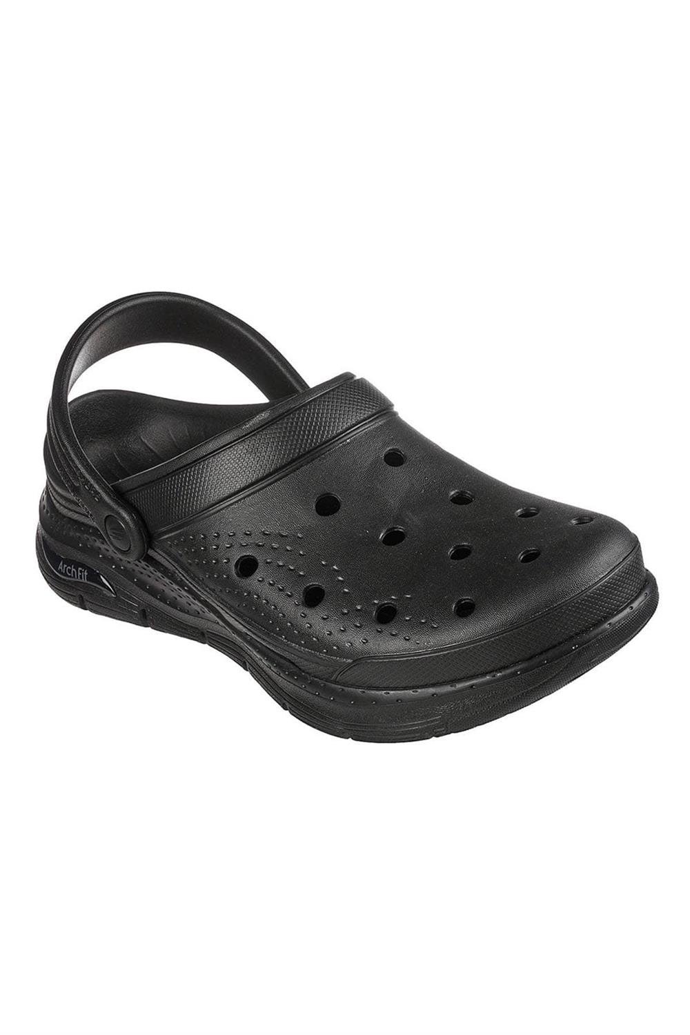 Skechers Arch Fıt Foamıes - Valıant Erkek Sandalet 243160 Bbk