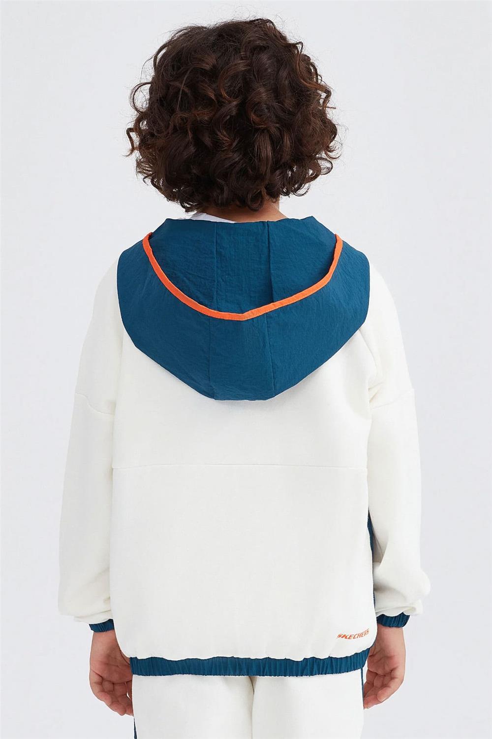 Skechers B 2Xı-Lock Half Zip Sweatshirt Çocuk Sweatshirt Boys Gs Sk232078-102