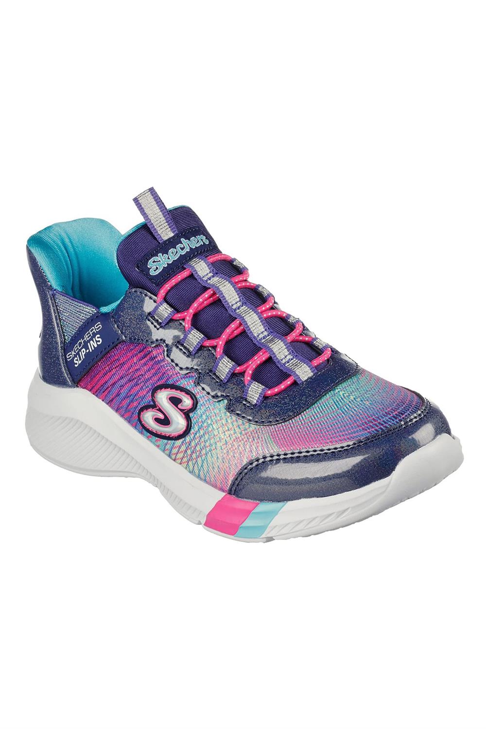 Skechers Dreamy Lıtes - Colorful Prısm Çocuk Günlük Ayakkabı 303514L Nvmt