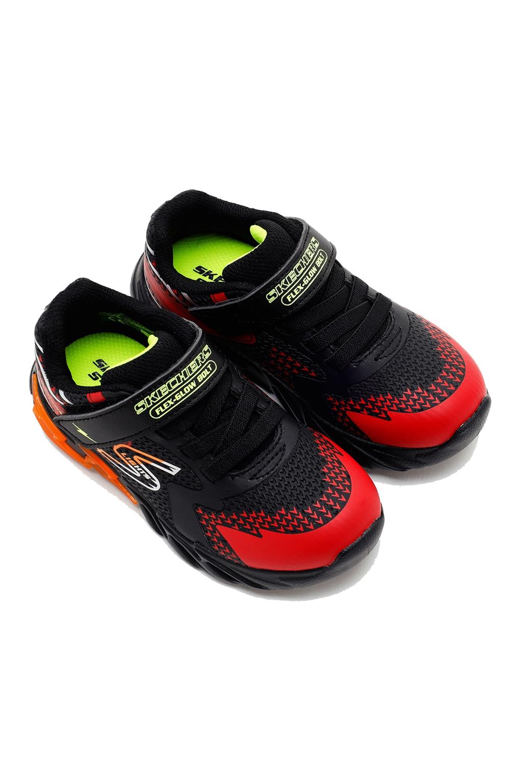 Skechers Flex-Glow Bolt Çocuk Günlük Ayakkabı 400138N Bkrd