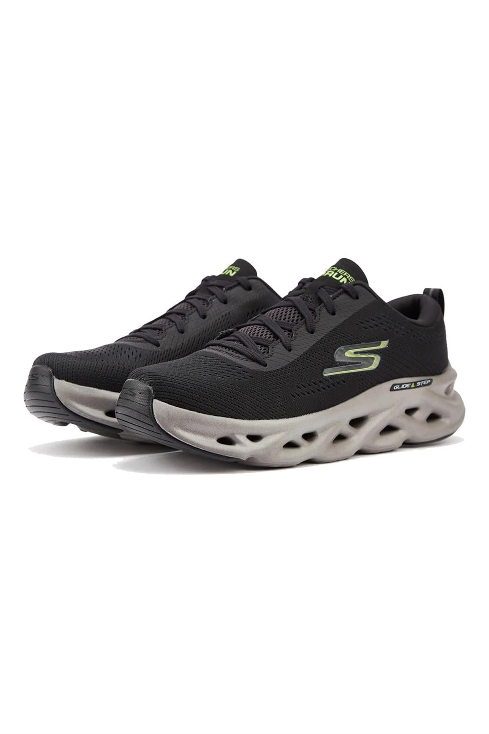Skechers Go Run Swirl Tech Erkek Koşu Ayakkabısı 220303 Bklm