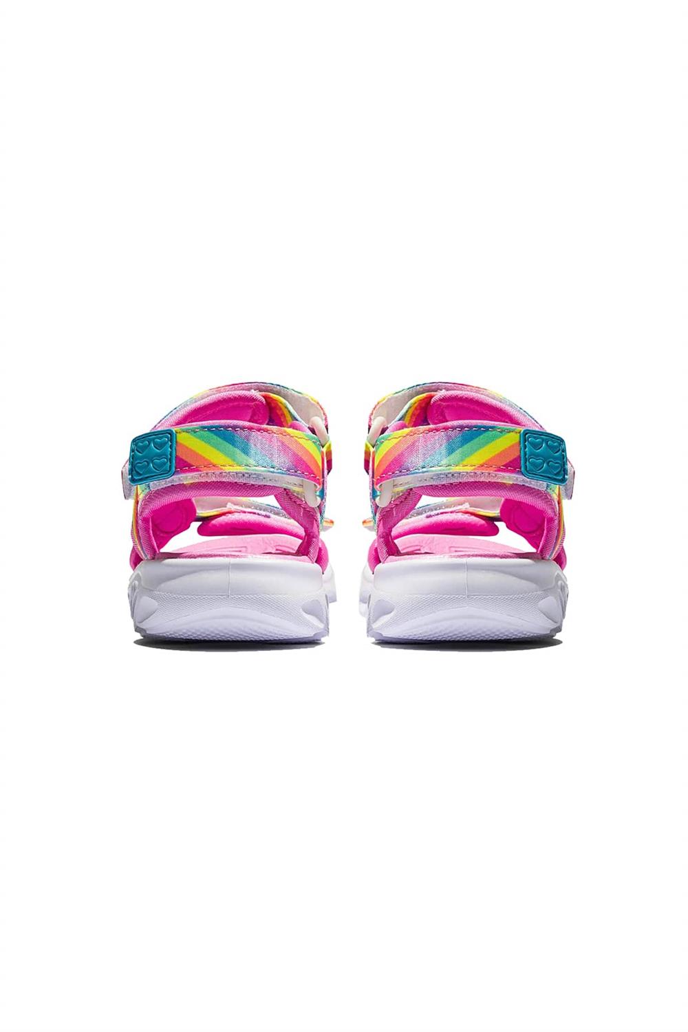 Skechers Hypno-Splash-Rainbow Lights Çocuk Sandalet 20218N Mlt
