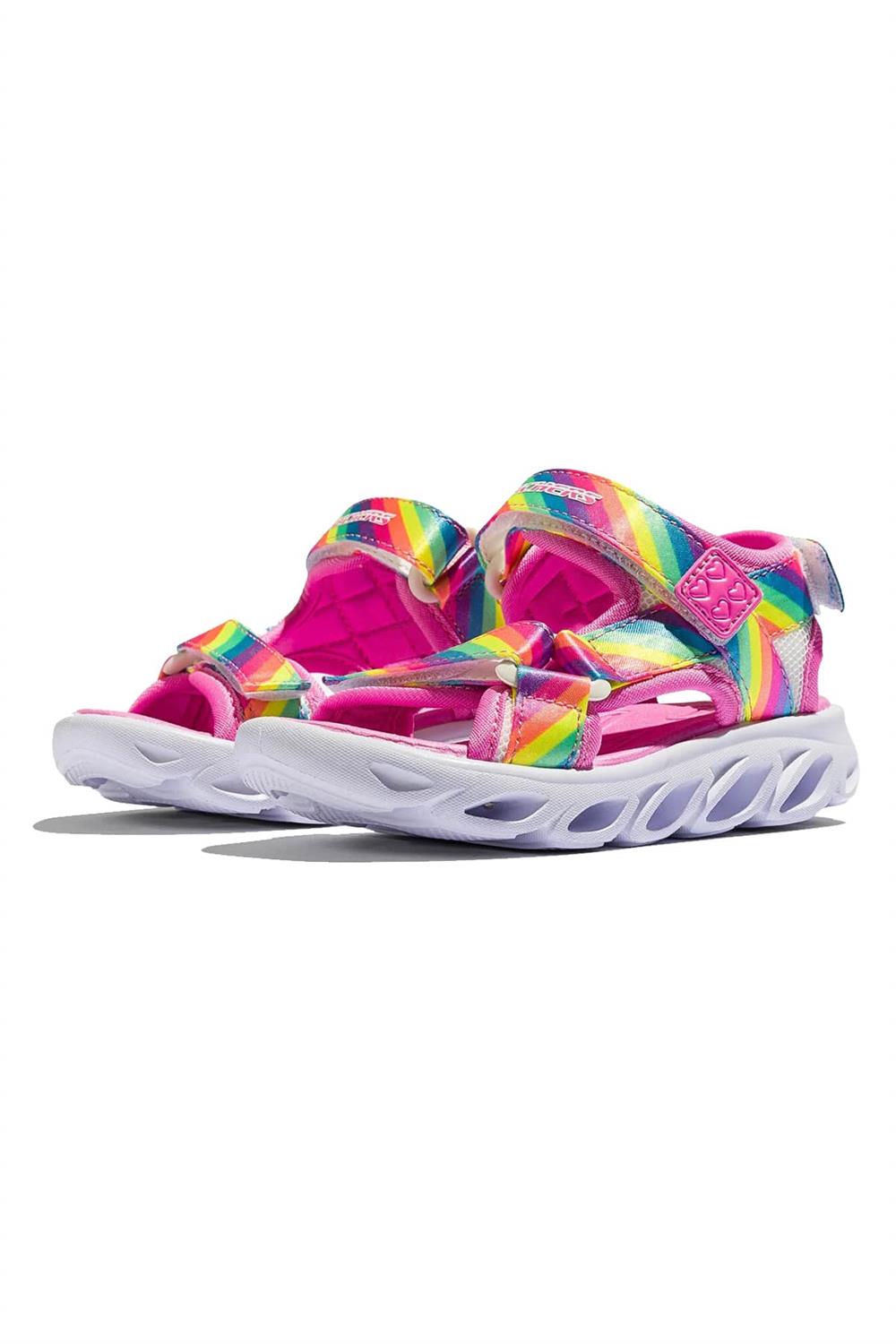 Skechers Hypno-Splash-Rainbow Lights Çocuk Sandalet 20218N Mlt