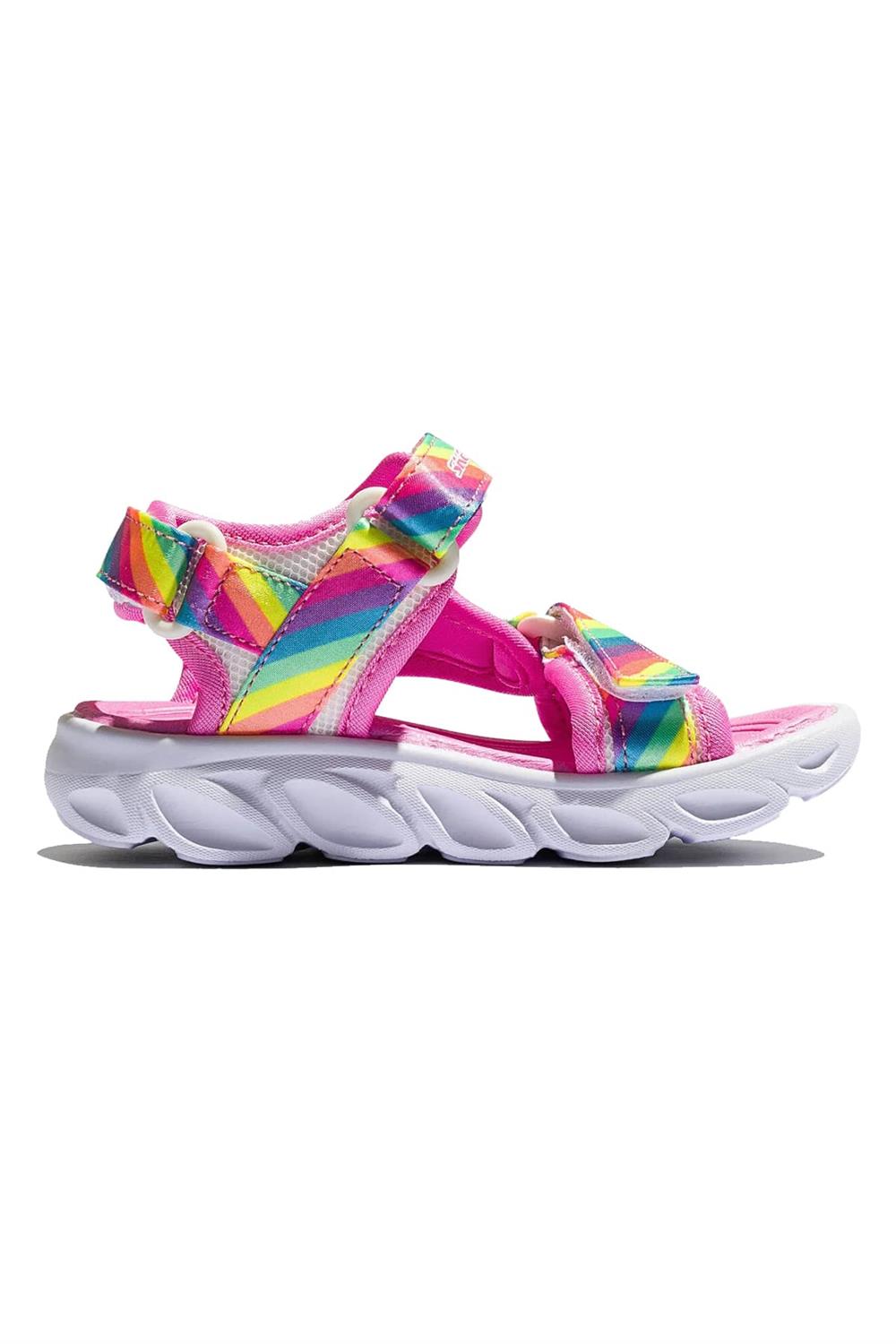 Skechers Hypno-Splash-Rainbow Lights Çocuk Sandalet 20218N Mlt