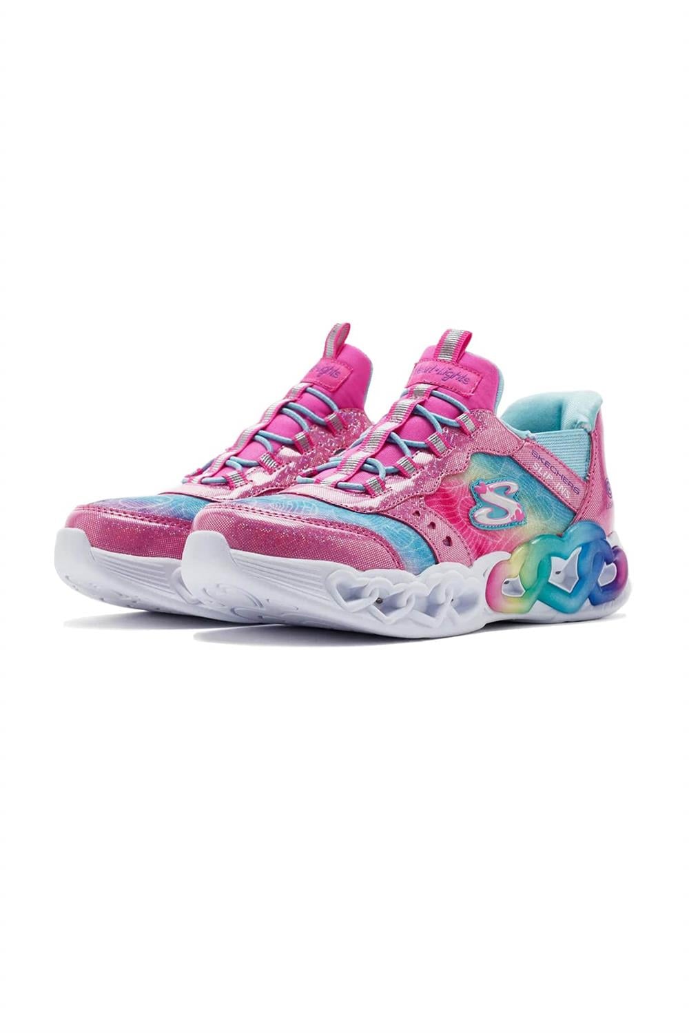 Skechers İnfinite Heart Lights Çocuk Işıklı Günlük Ayakkabı 303755L Pkmt
