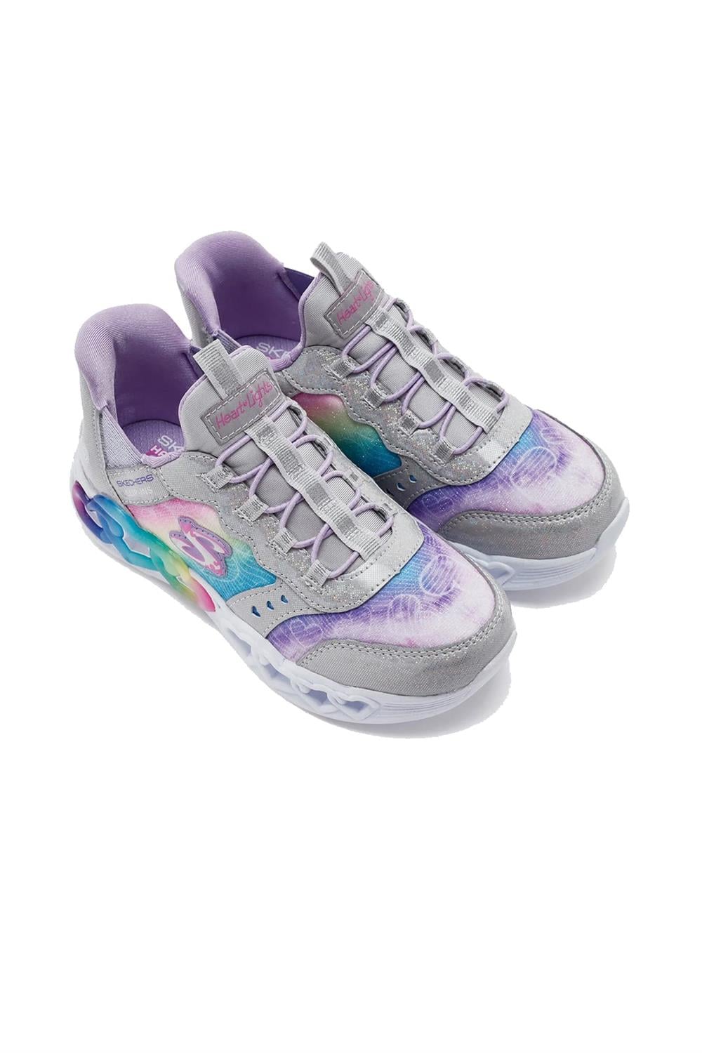 Skechers İnfinite Heart Lights Çocuk Işıklı Günlük Ayakkabı 303755L Smlt