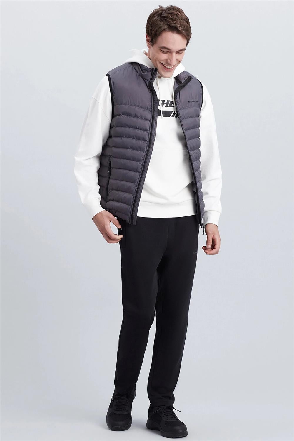 Skechers M Essential Vest Erkek Yelek S202174-040