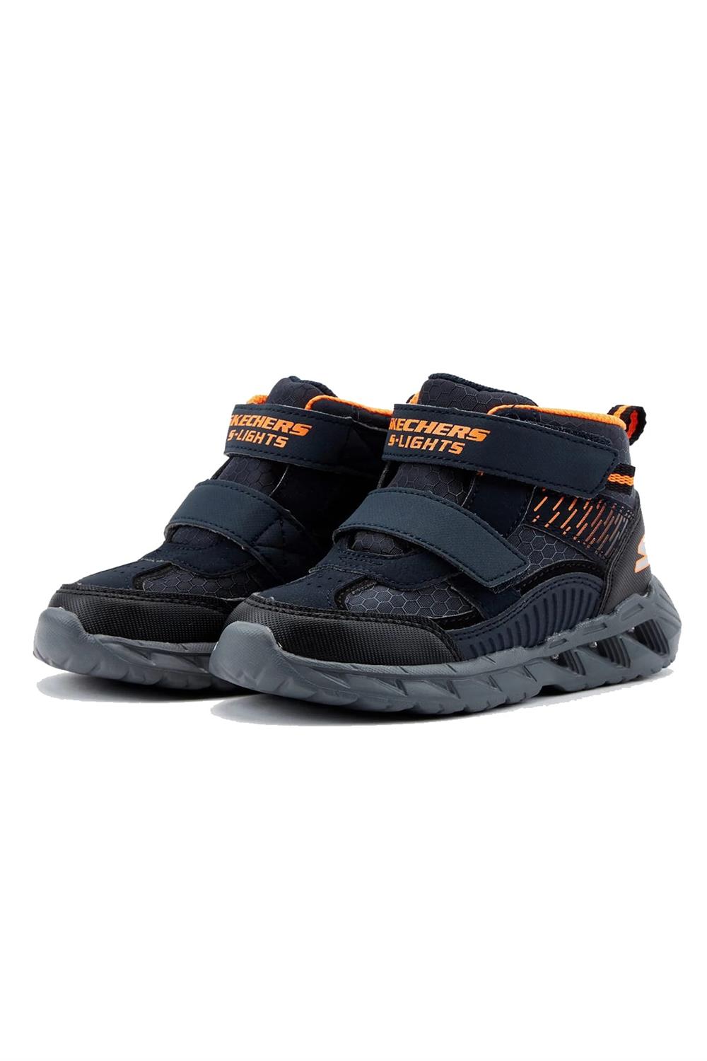 Skechers Magna-Lights - Frosty Fun Çocuk Günlük Ayakkabı 401504N Nvbk