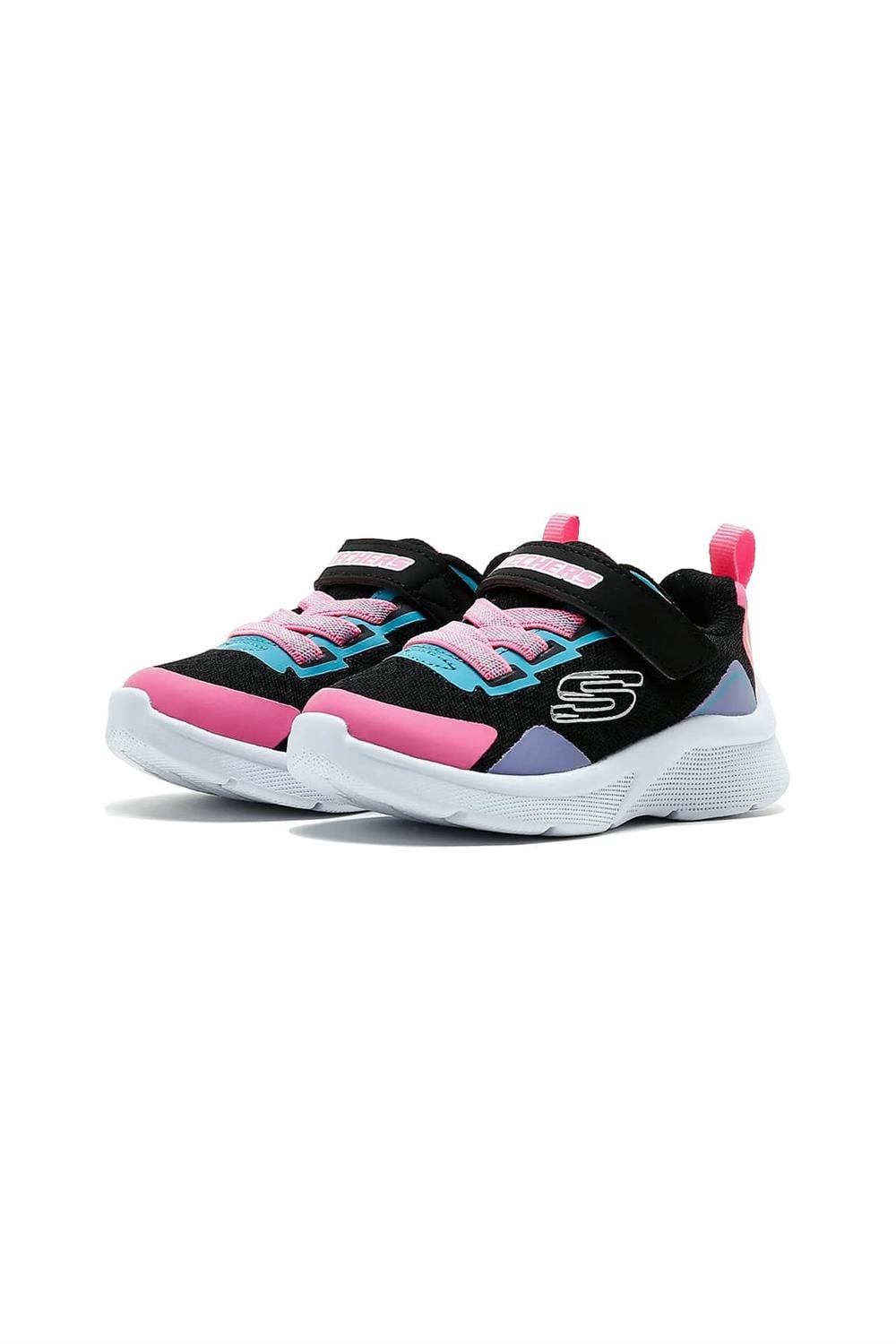 Skechers Microspec - Bright Retros Çocuk Günlük Ayakkabı 302348N Bkmt