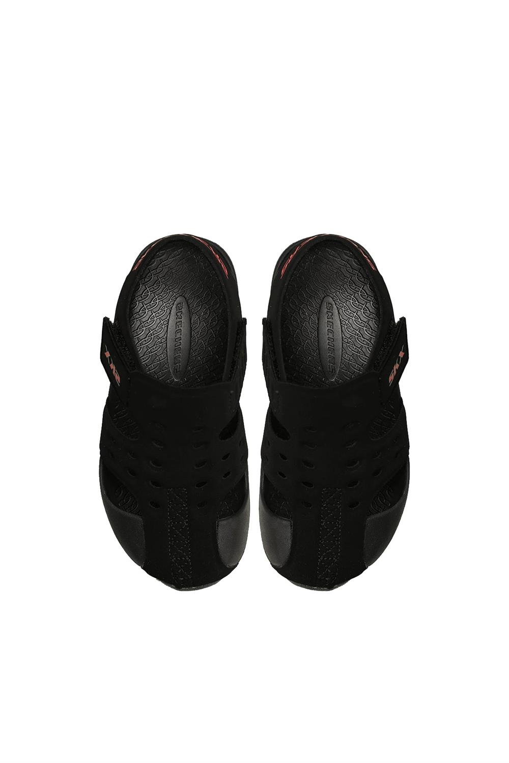 Skechers Side Wave Çocuk Sandalet 92330L Bkcc