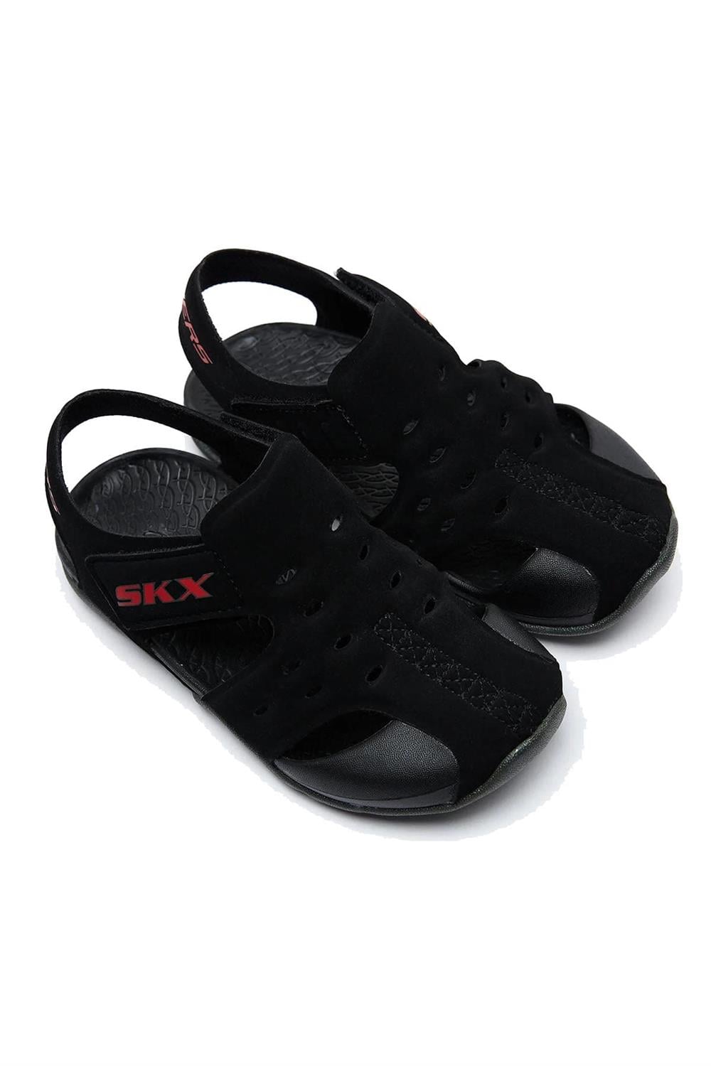 Skechers Side Wave Çocuk Sandalet 92330N Bkcc