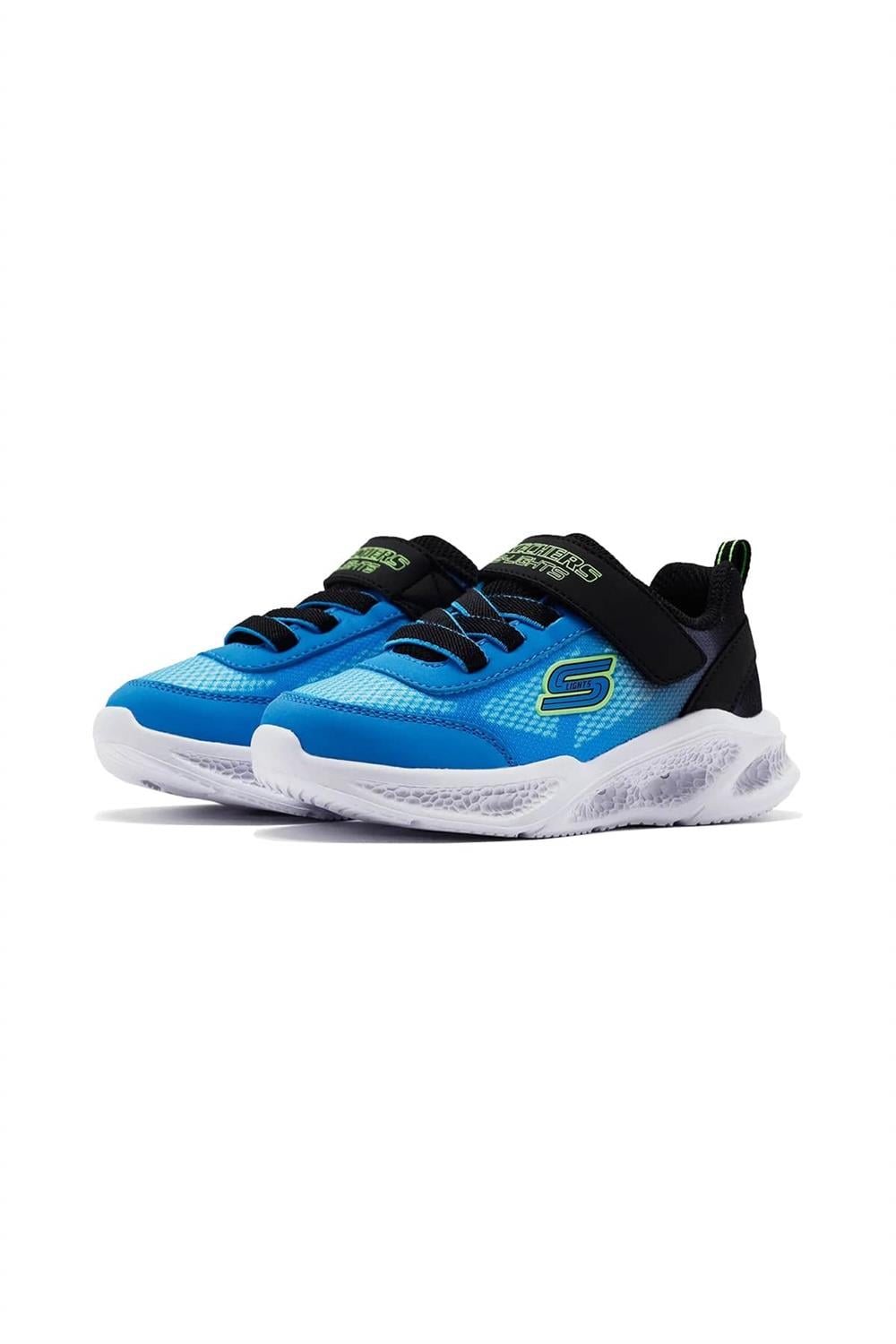 Skechers Skechers Meteor-Lights Çocuk Günlük Ayakkabı 401495N Bkbl