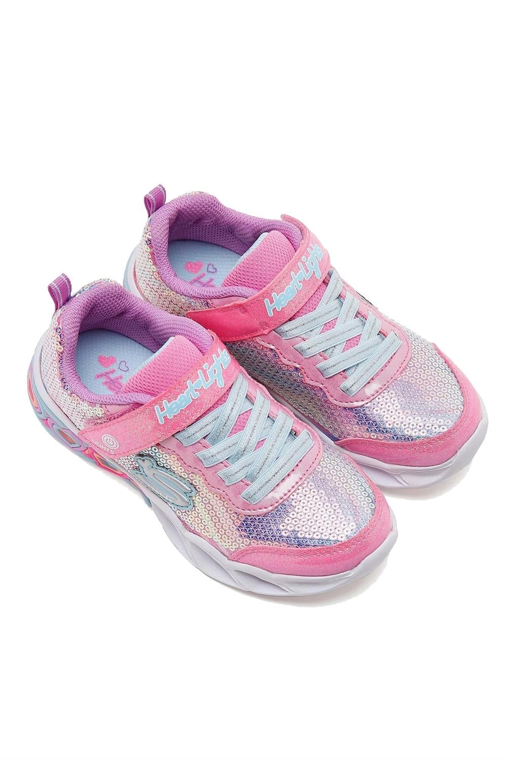 Skechers Sweetheart Lights -Lets Shine Çocuk Işıklı Günlük Ayakkabı 302313L Pkmt