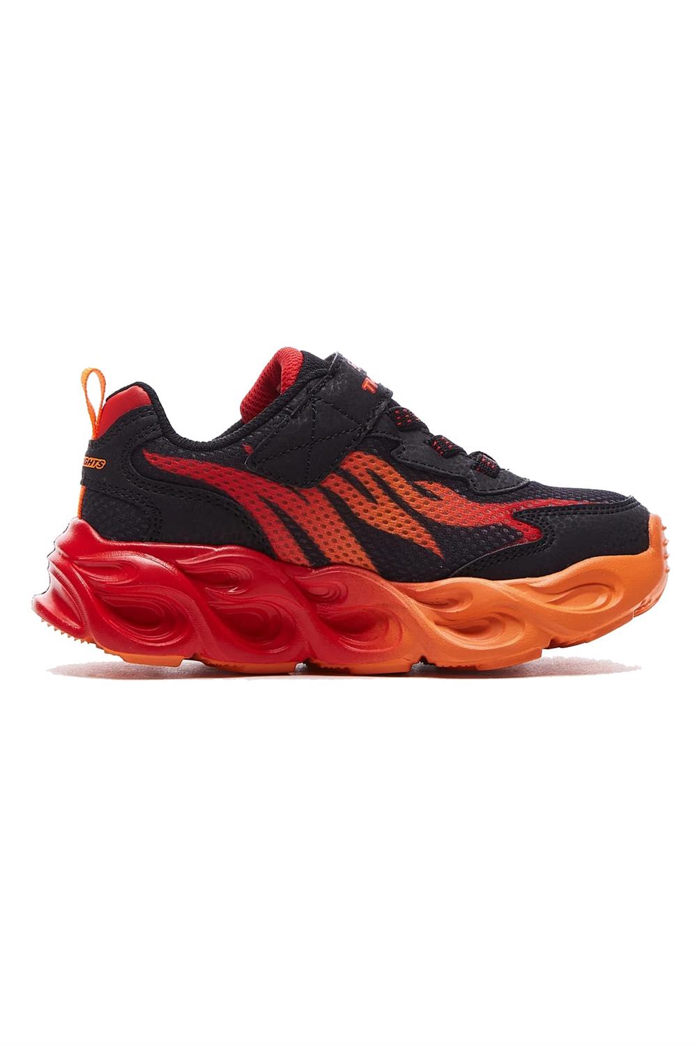 Skechers Thermo-Flash-Heat-Flux Çocuk Işıklı Günlük Ayakkabı 400103L Bkrd