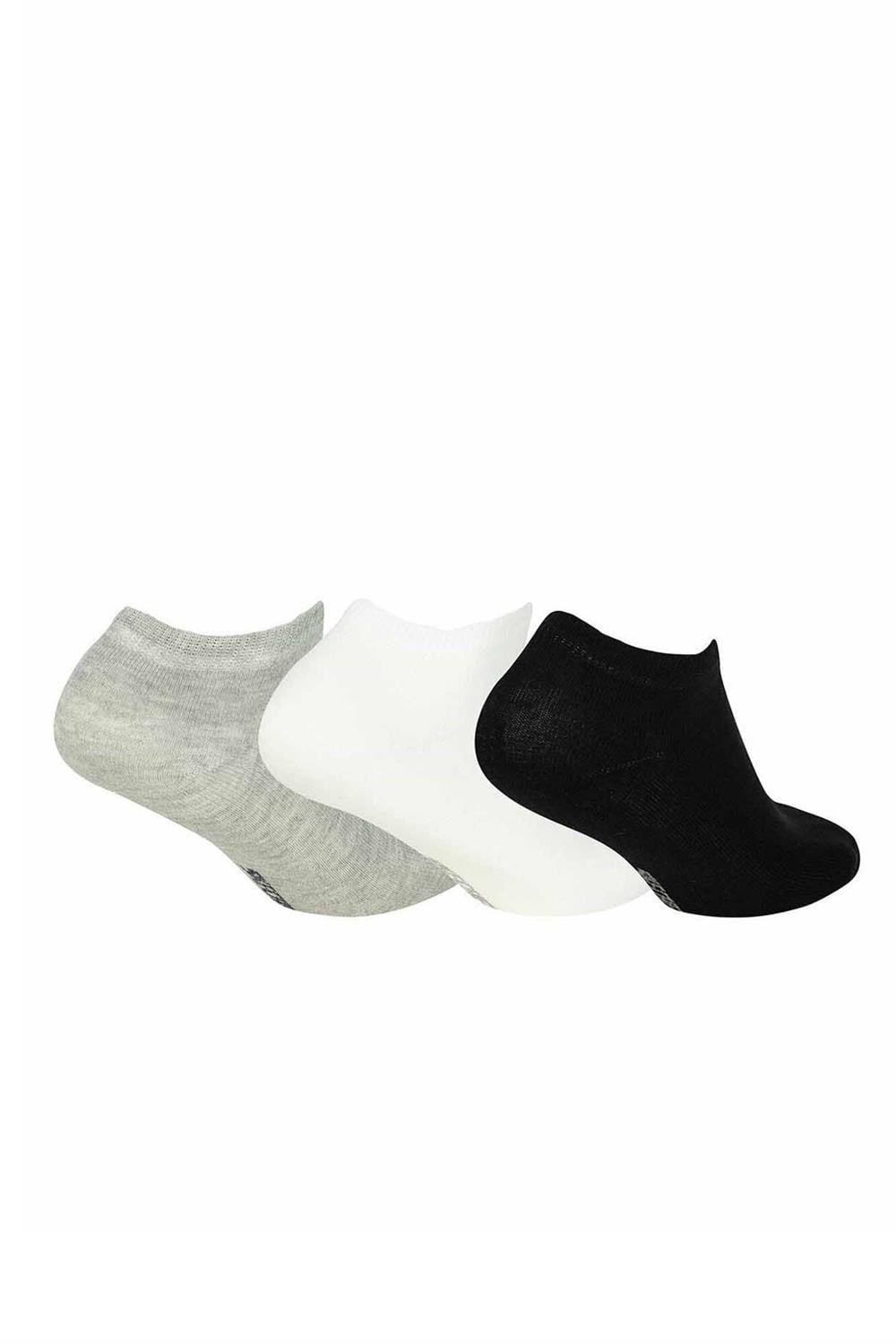 Skechers U Skx Nopad Low Cut 3'lü Unisex Çorap S192140-900
