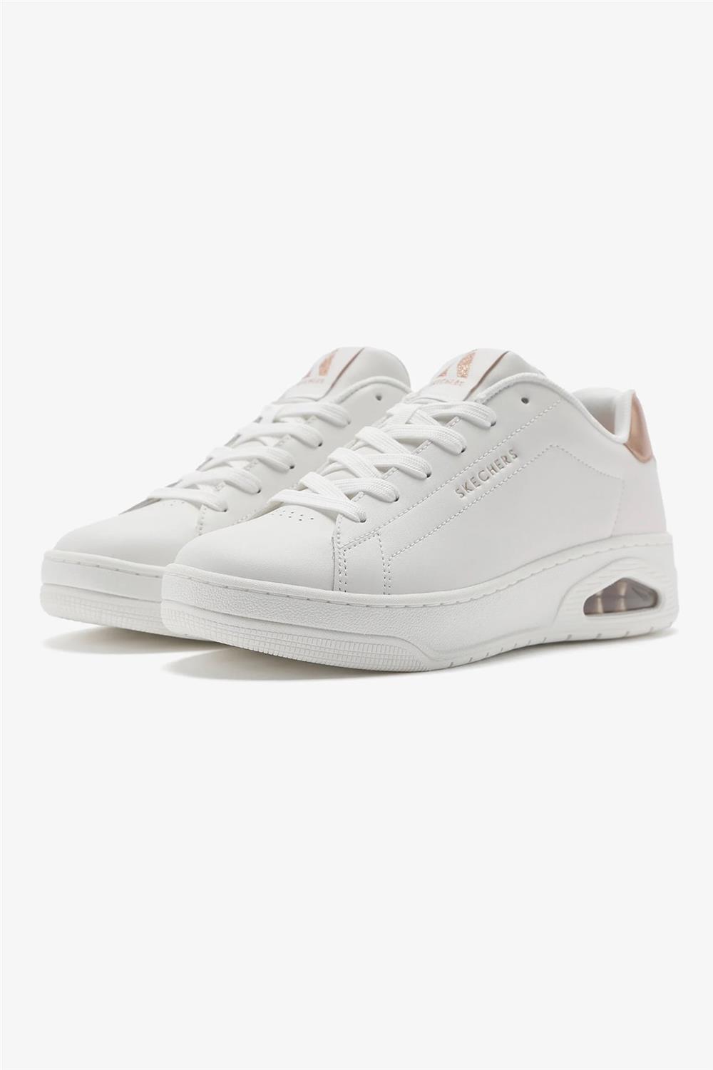 Skechers Uno Court - Courted Air Kadın Günlük Ayakkabı 177700 Wht