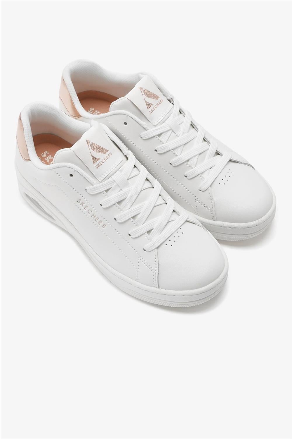 Skechers Uno Court - Courted Air Kadın Günlük Ayakkabı 177700 Wht