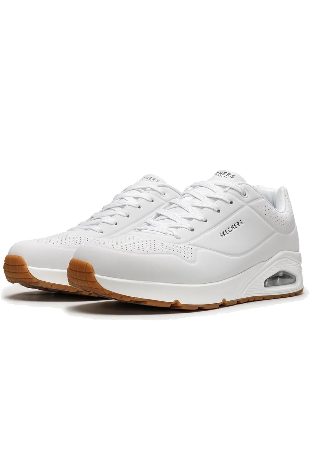 Skechers Uno - Stand On Aır Erkek Günlük Ayakkabı 52458 Wht