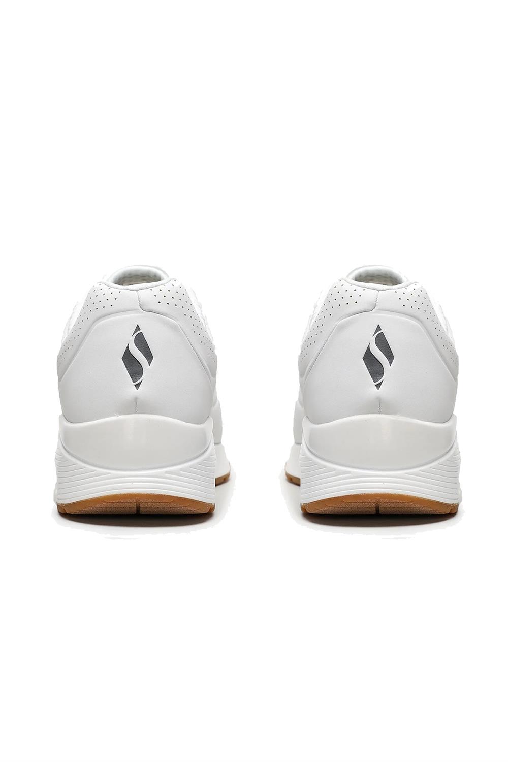 Skechers Uno - Stand On Aır Erkek Günlük Ayakkabı 52458 Wht