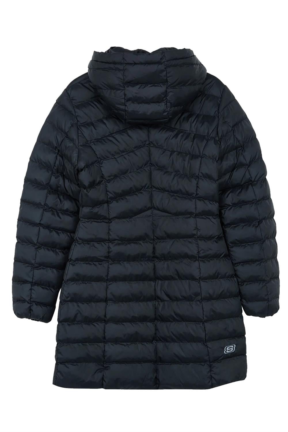 Skechers W Essential Maxi Length Hooded Kadın Mont S212005-001