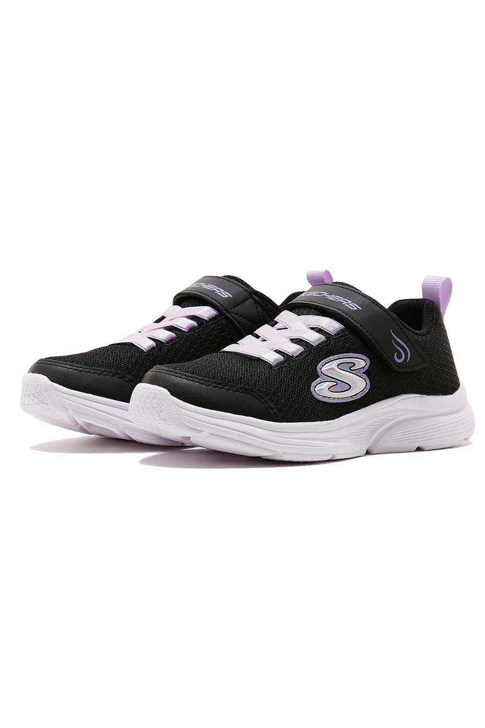 Skechers Wavy Lites - Blissfully Free Çocuk Günlük Ayakkabı 303522L Blk