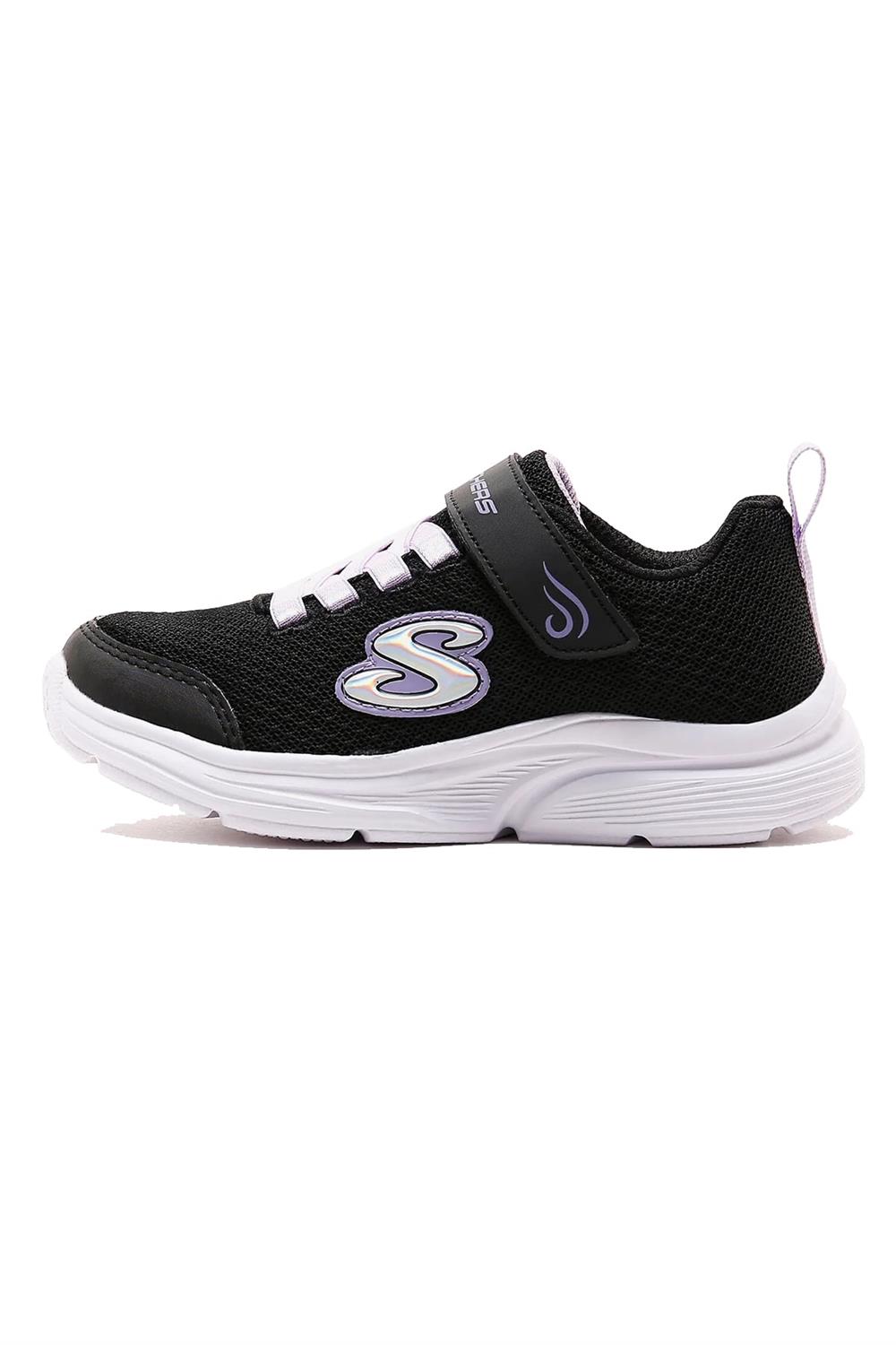 Skechers Wavy Lites - Blissfully Free Çocuk Günlük Ayakkabı 303522L Blk