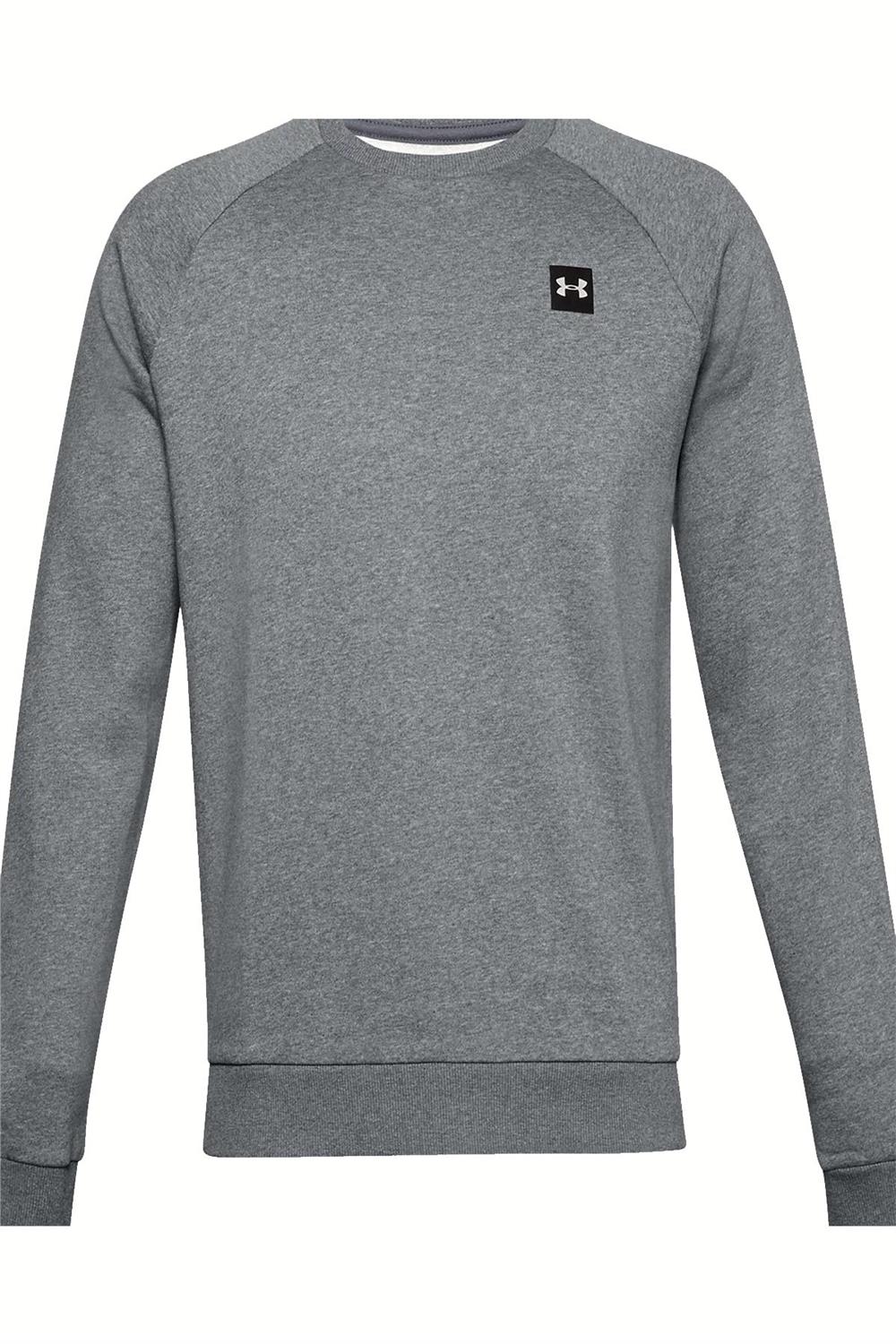 Under Armour Ua Rival Fleece Crew Erkek Sweatshirt 1357096012