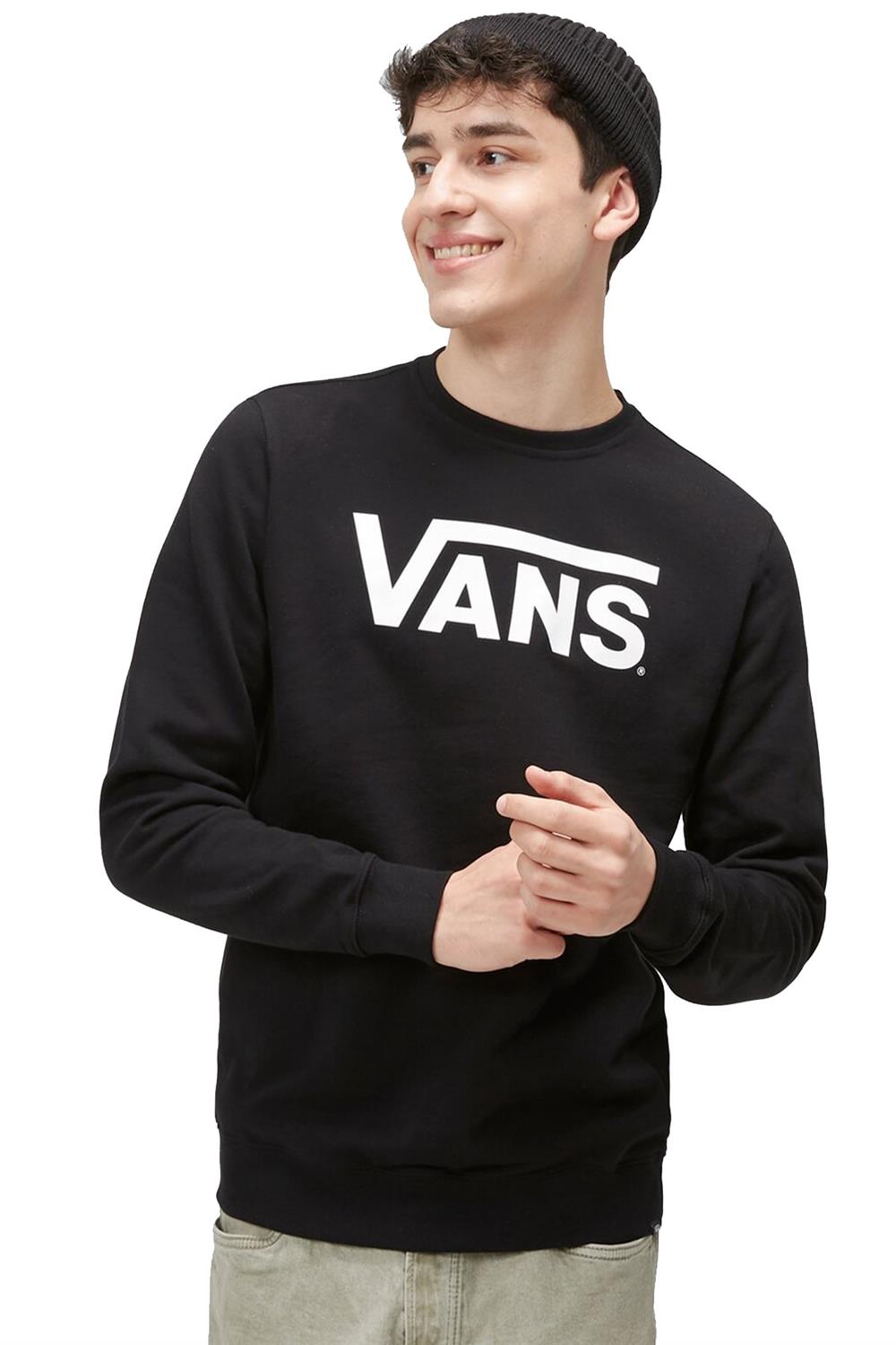Vans Classıc Vans Crew-B Erkek Sweat Shırt Vn0A7Y3Ublk1