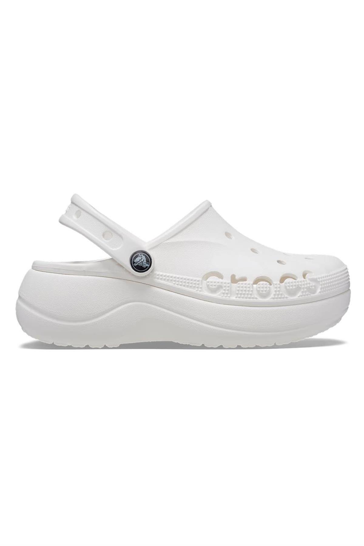Crocs Baya Platform Clog Kadın Günlük Terlik 208186-100