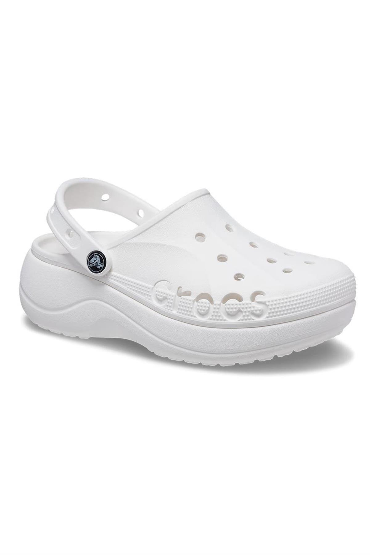Crocs Baya Platform Clog Kadın Günlük Terlik 208186-100