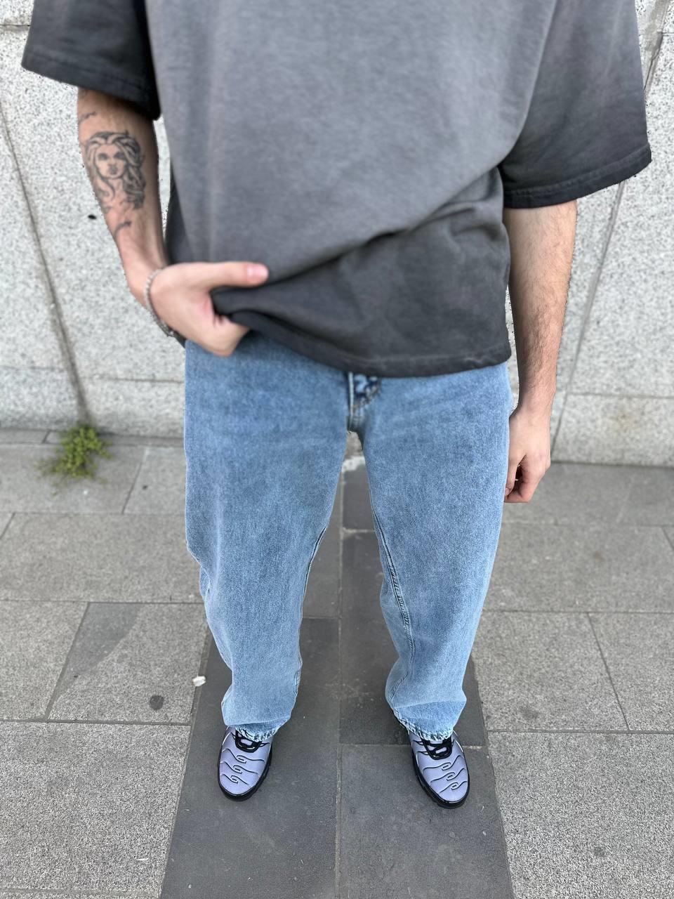 Elagance Açık Mavi Baggy Pantolon AKMPantolonEla444