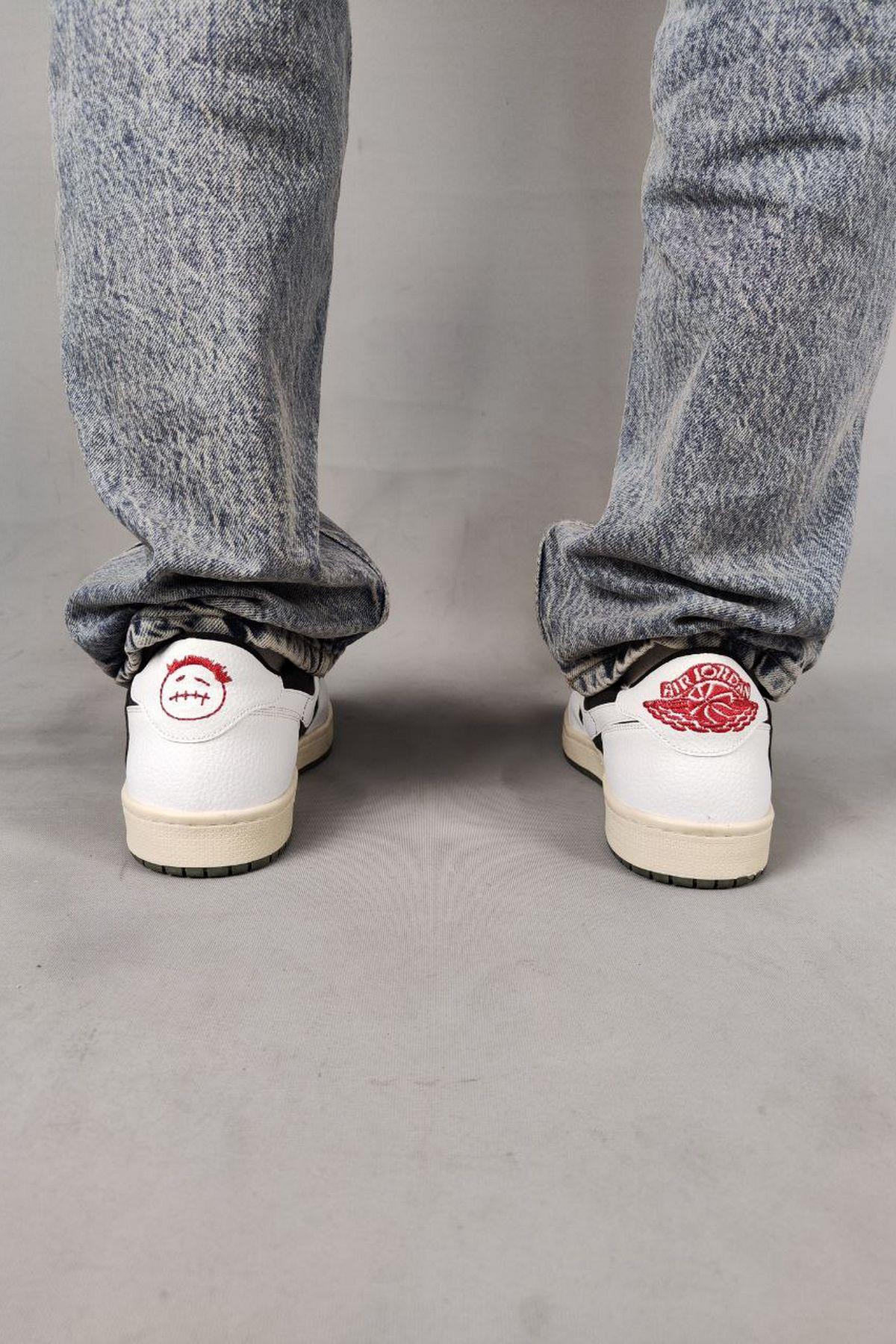 Elagance Aj1 Travis Yeşil Low LQErkek ela320