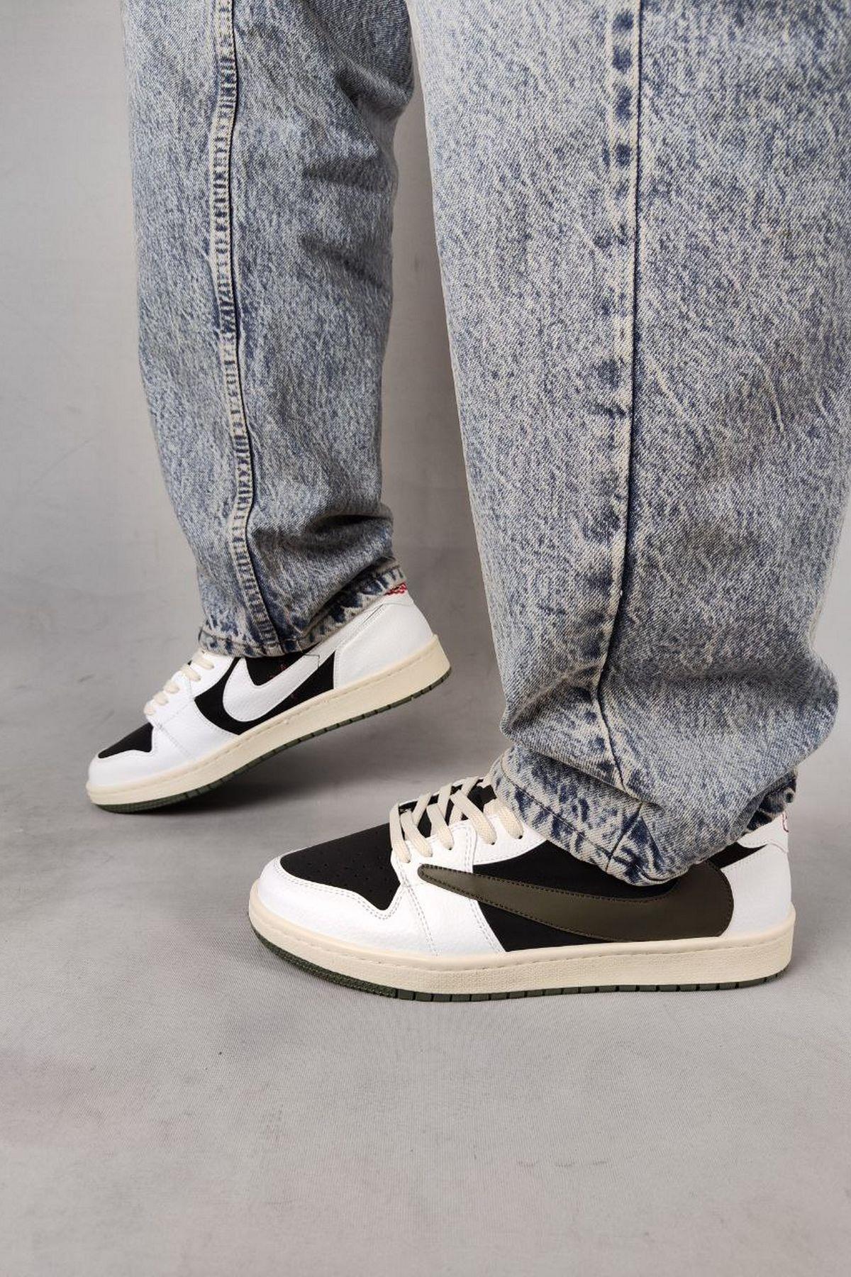 Elagance Aj1 Travis Yeşil Low LQErkek ela320