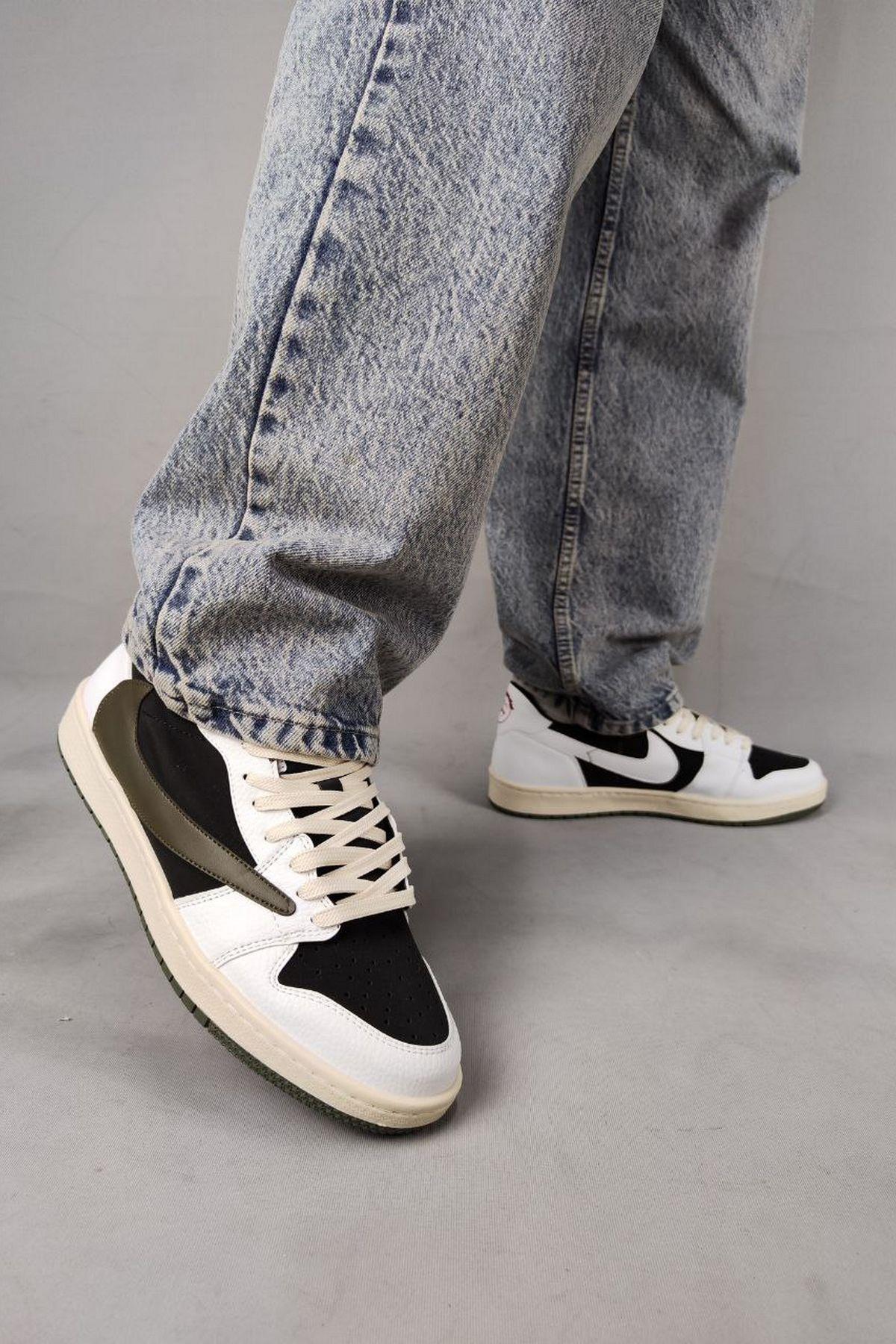 Elagance Aj1 Travis Yeşil Low LQErkek ela320