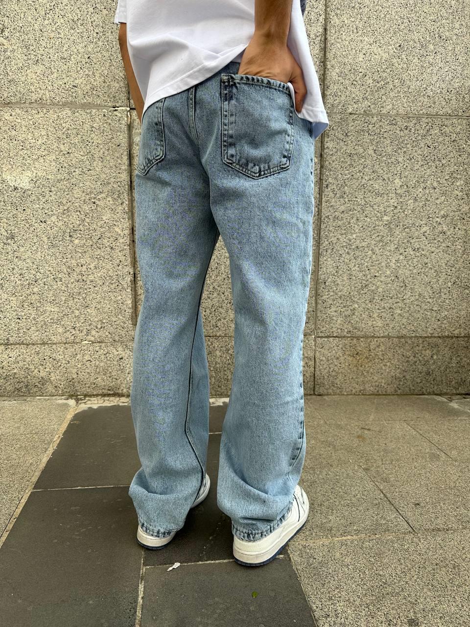 Elagance Baggy Açık Mavi PantolonEla405
